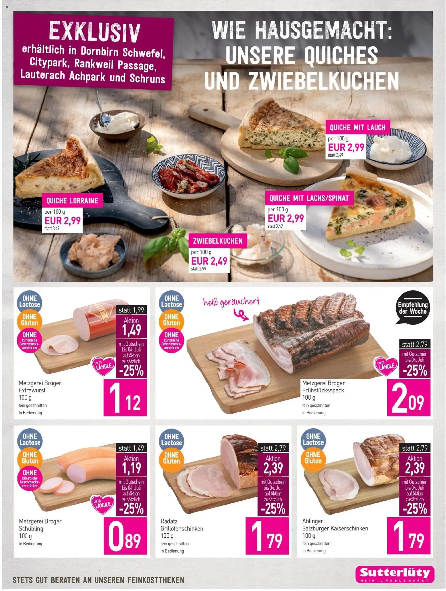 Sutterlüty Flugblatt