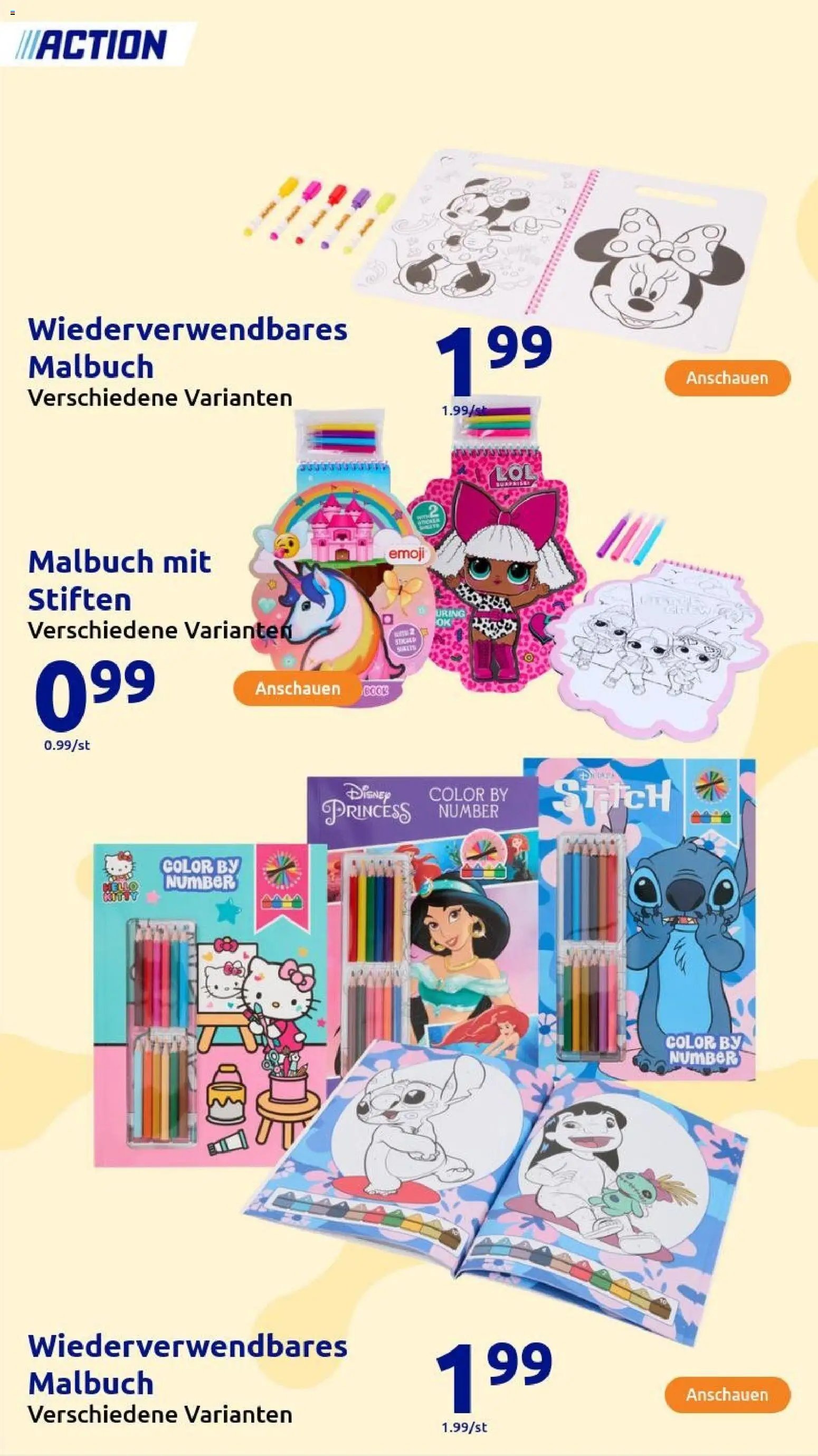 Action Geschenke