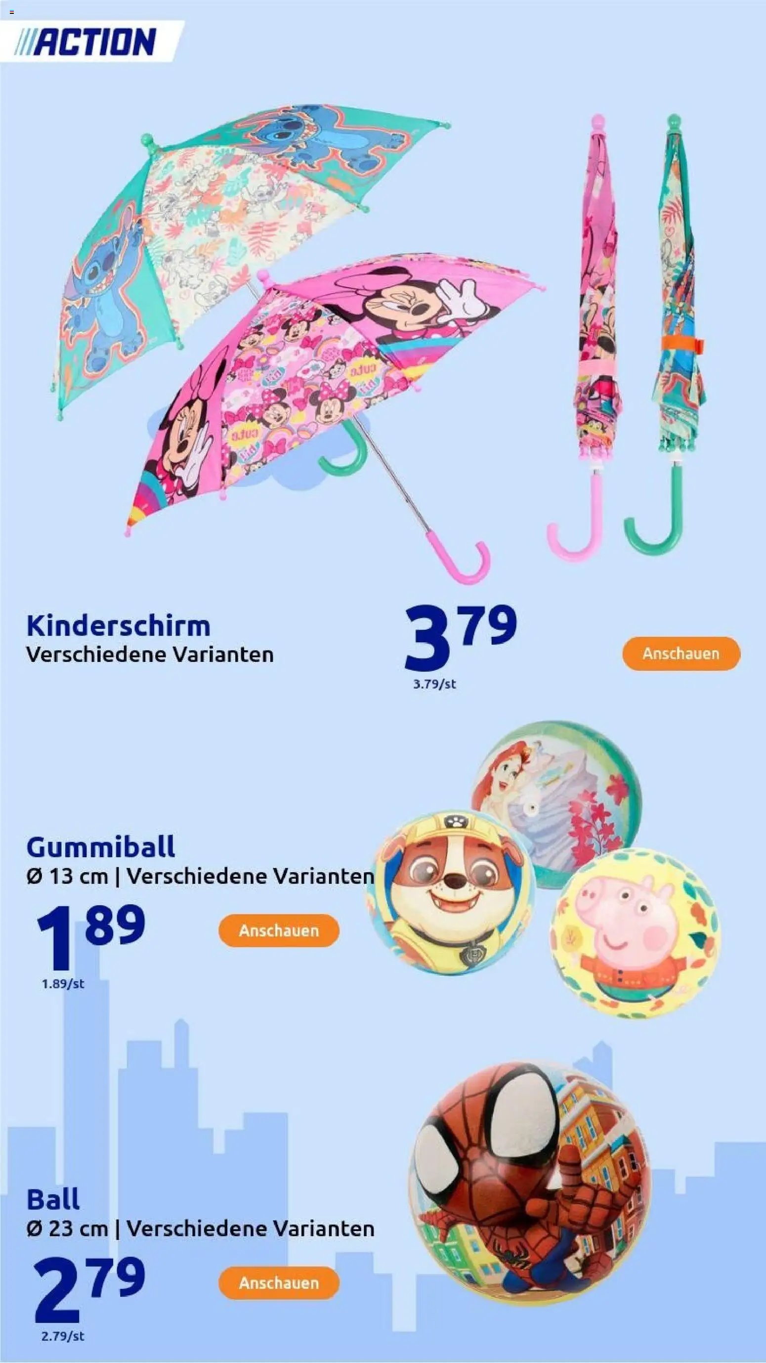 Action Geschenke
