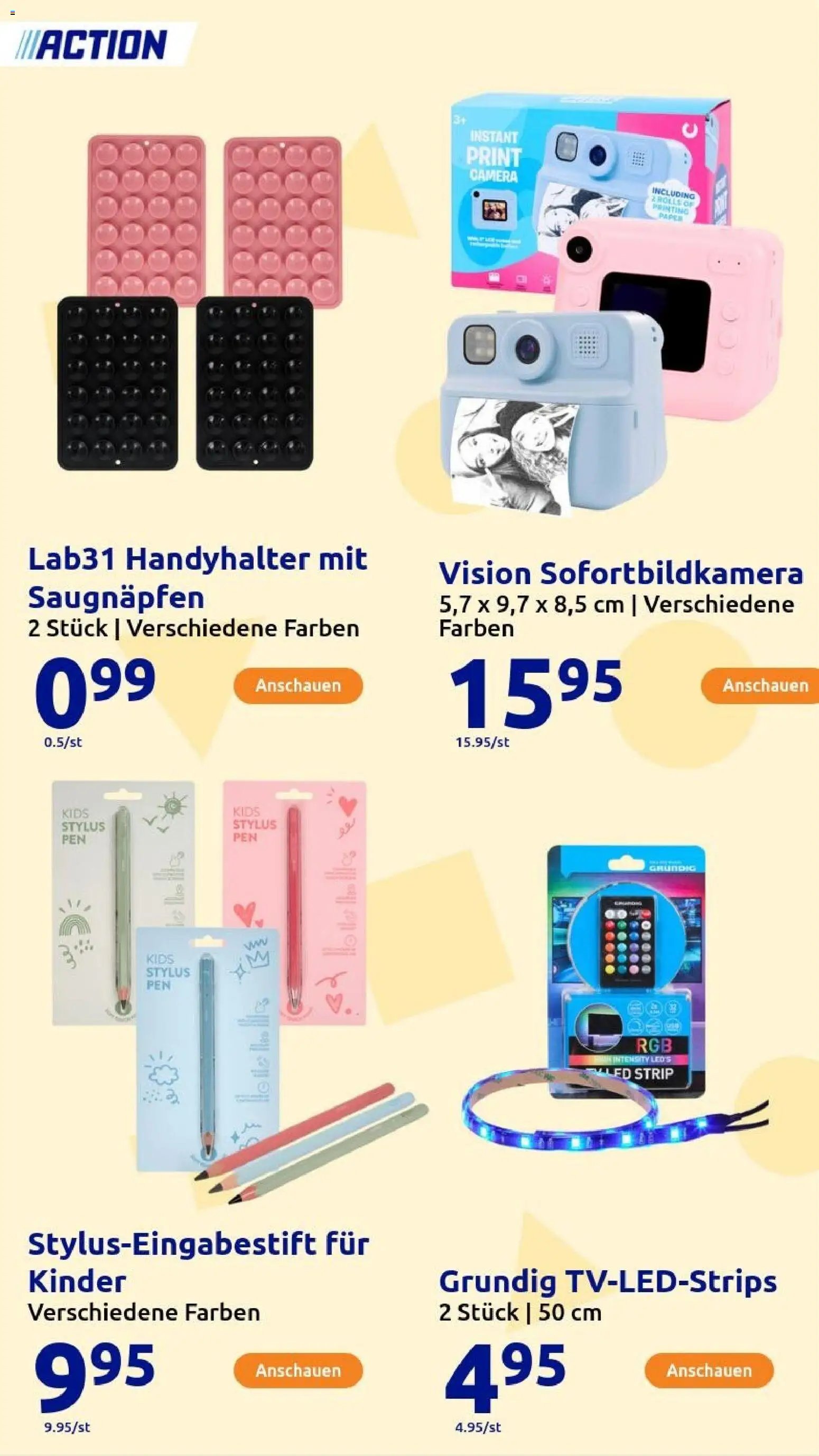 Action Geschenke