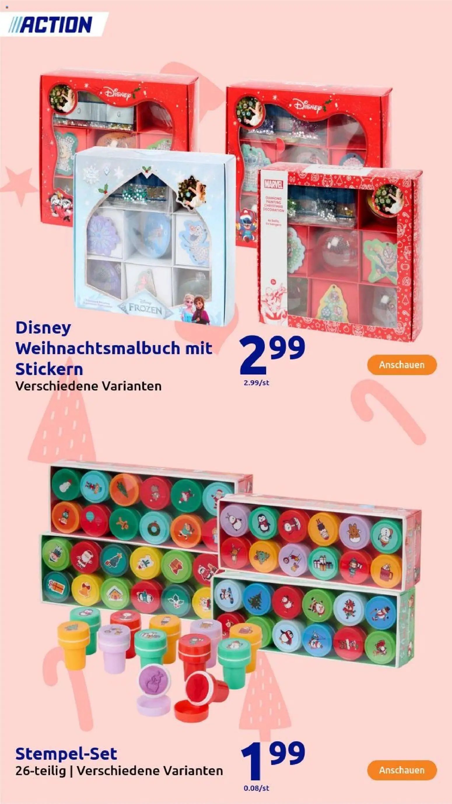 Action Geschenke