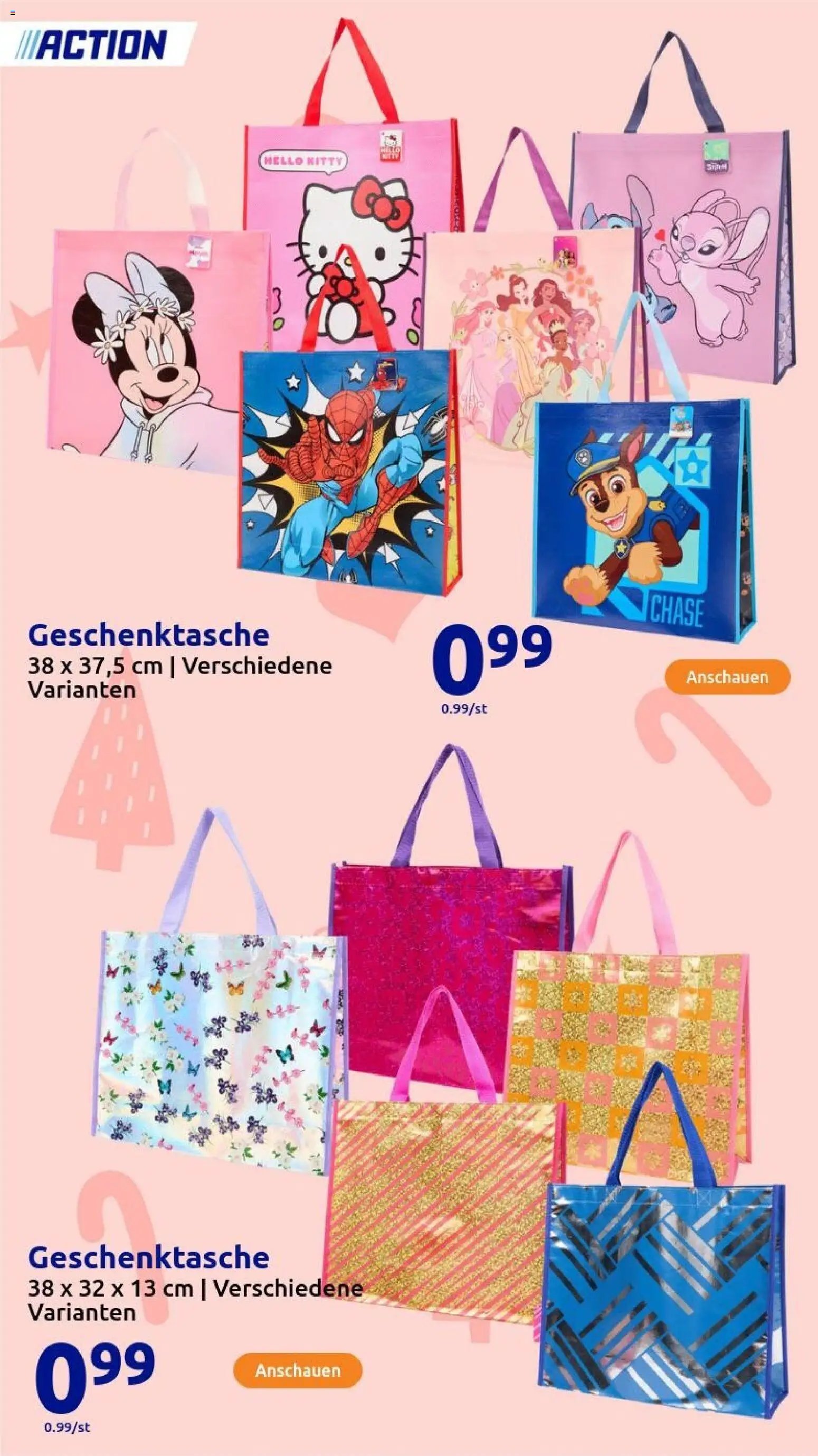 Action Geschenke