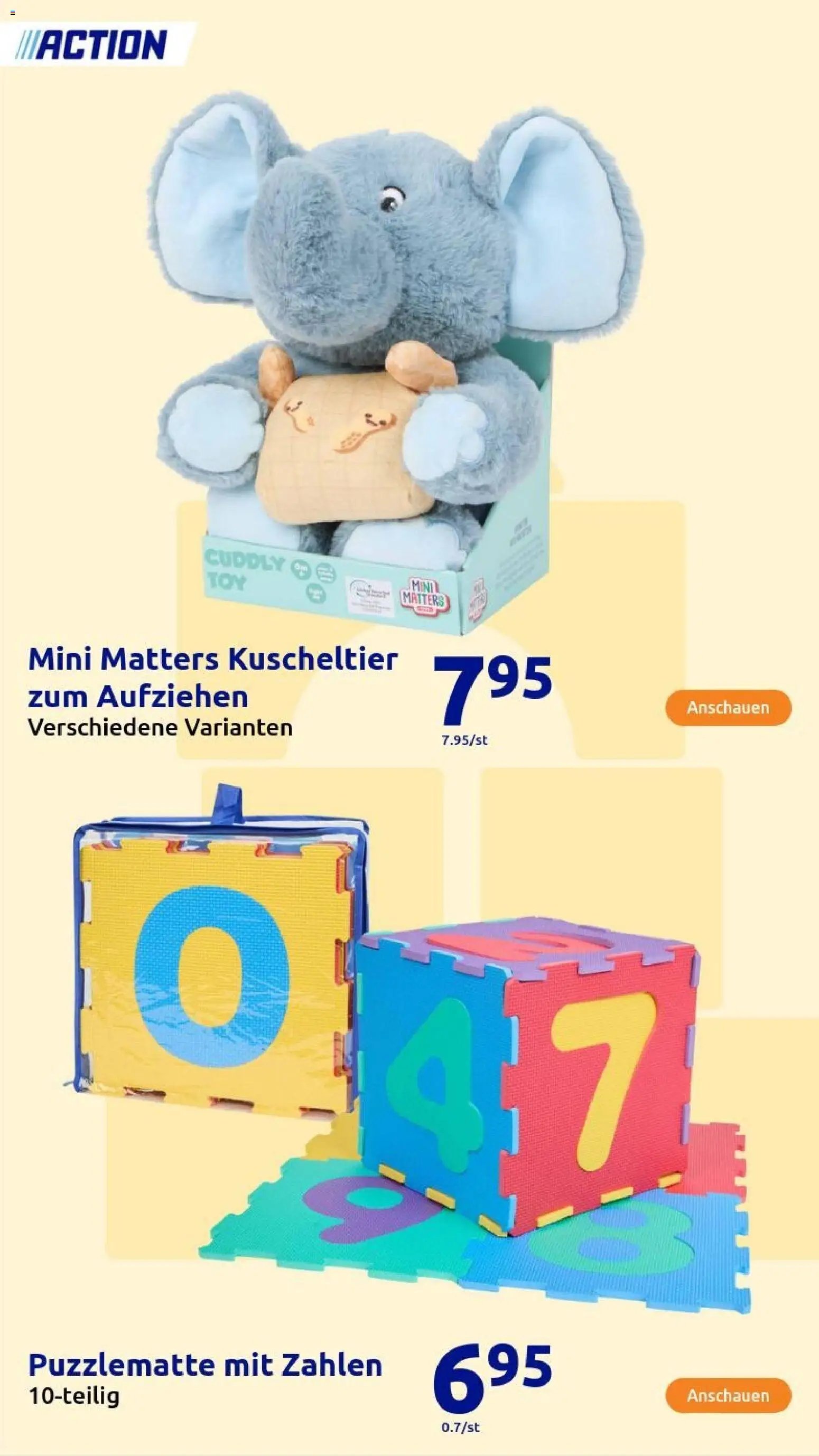 Action Geschenke