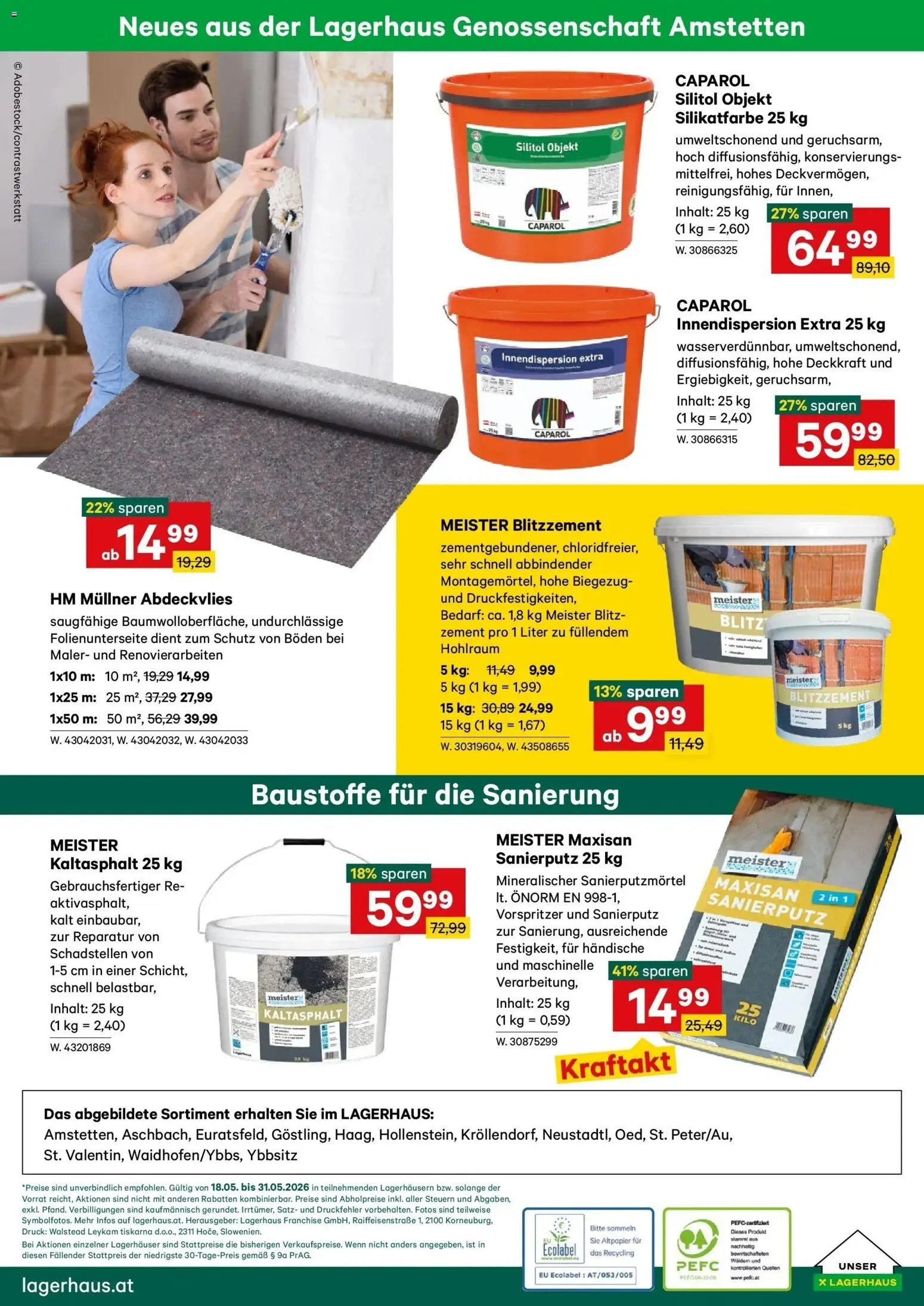 Lagerhaus Wochen Angebote