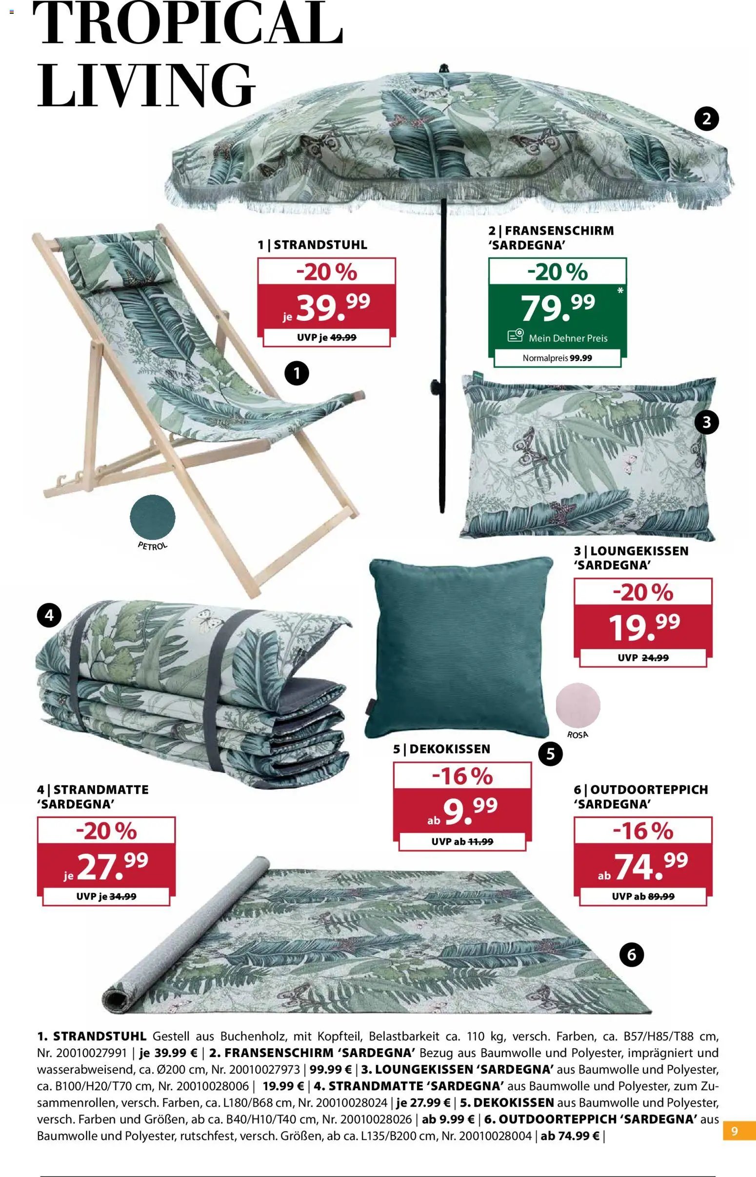 Dehner Flugblatt