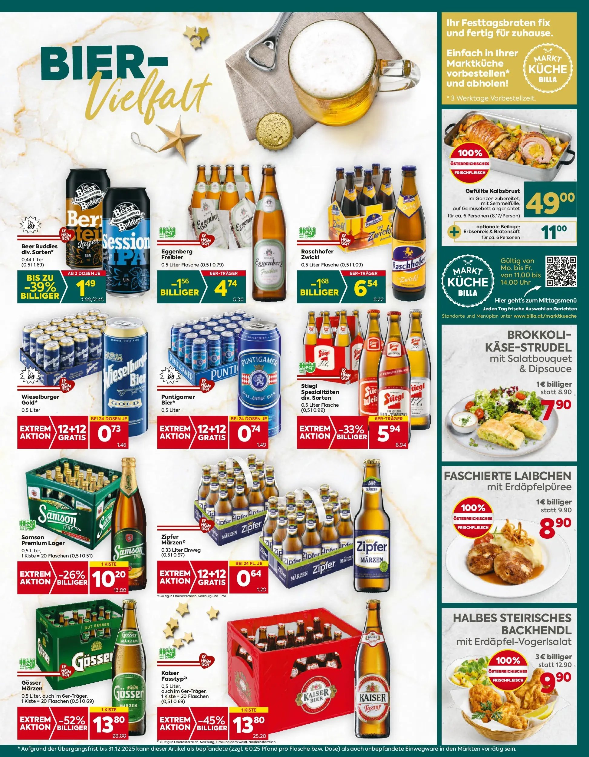 Billa Plus Flugblatt - Oberösterreich