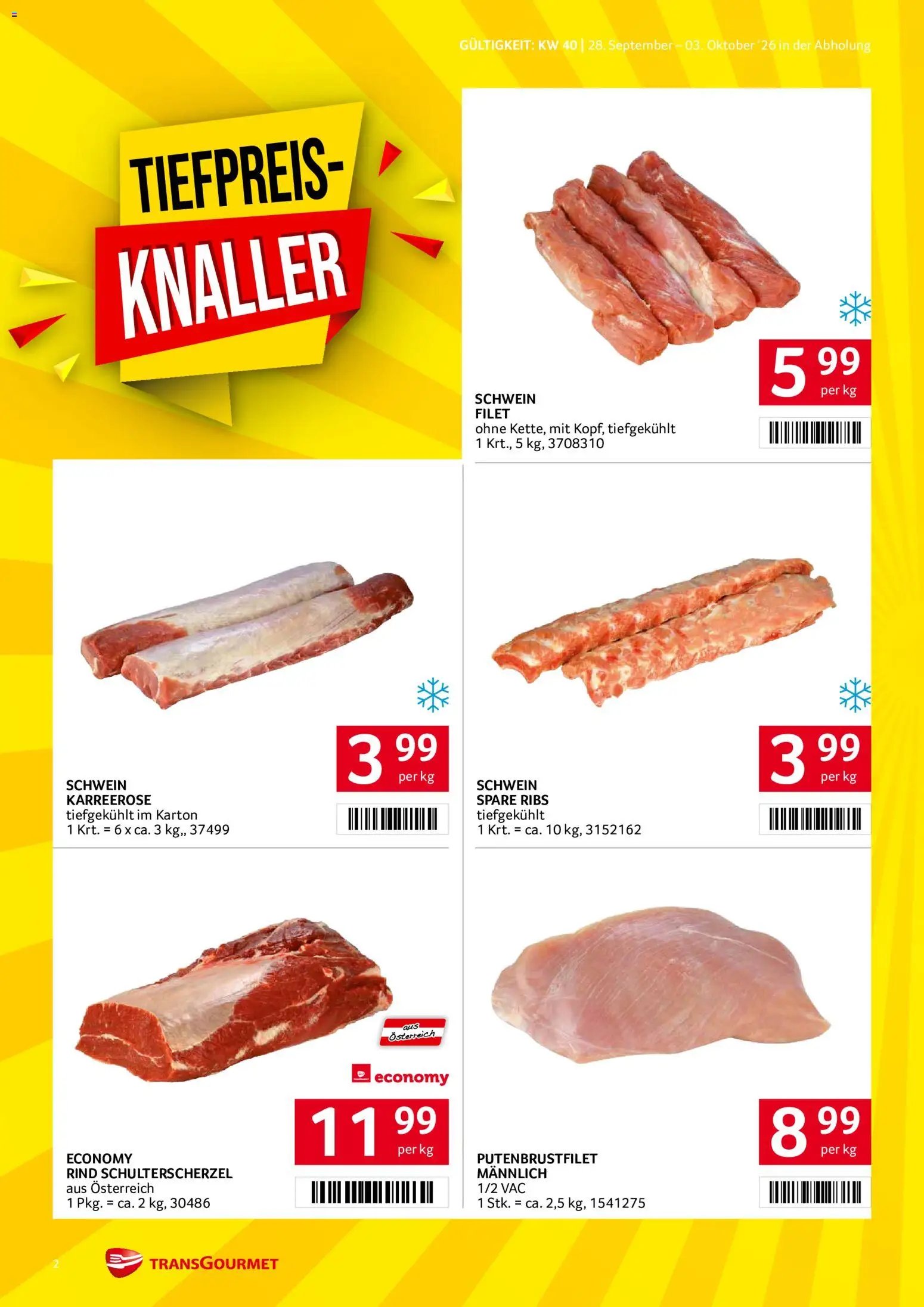 Transgourmet Flugblatt