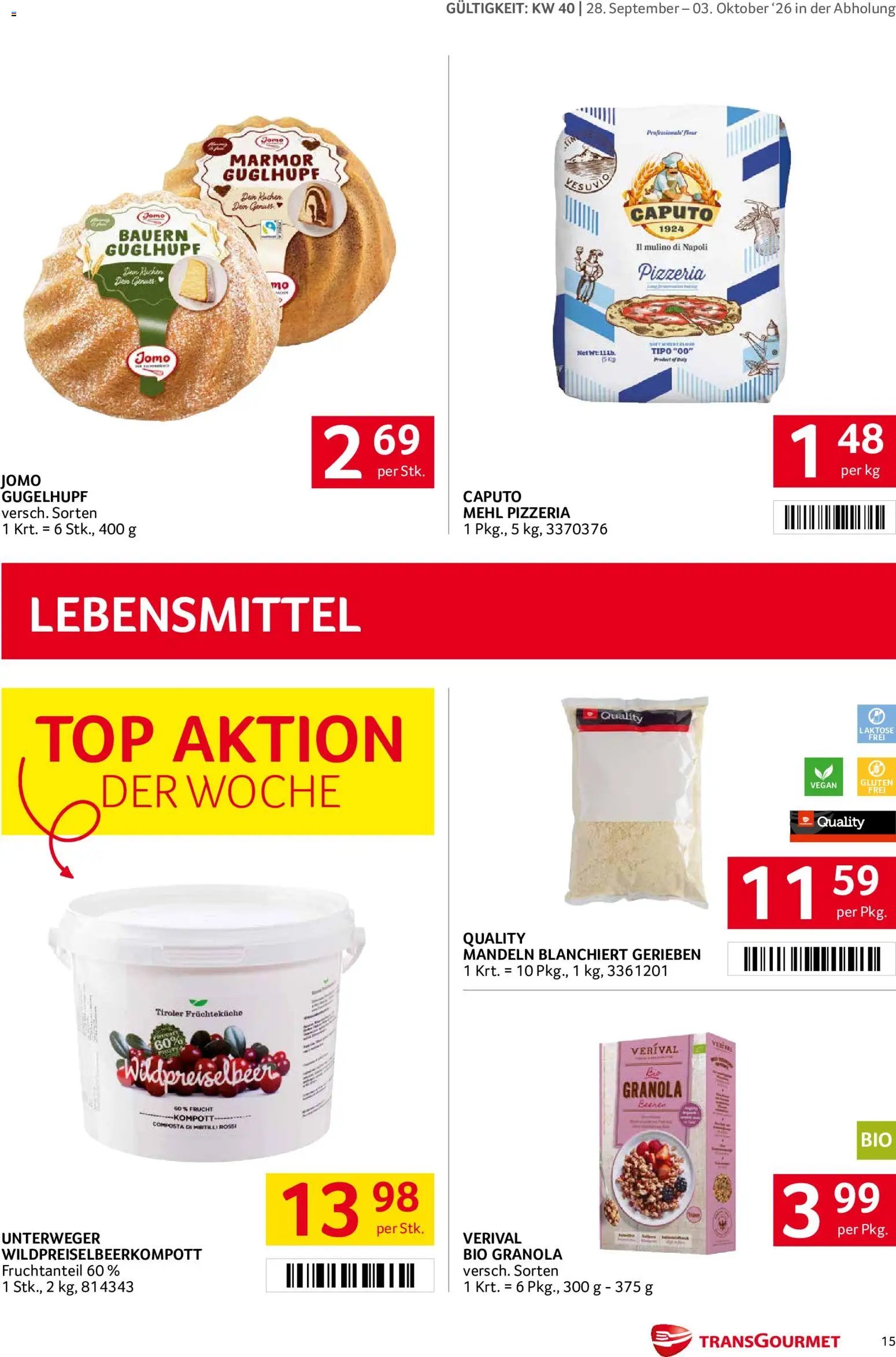 Transgourmet Flugblatt