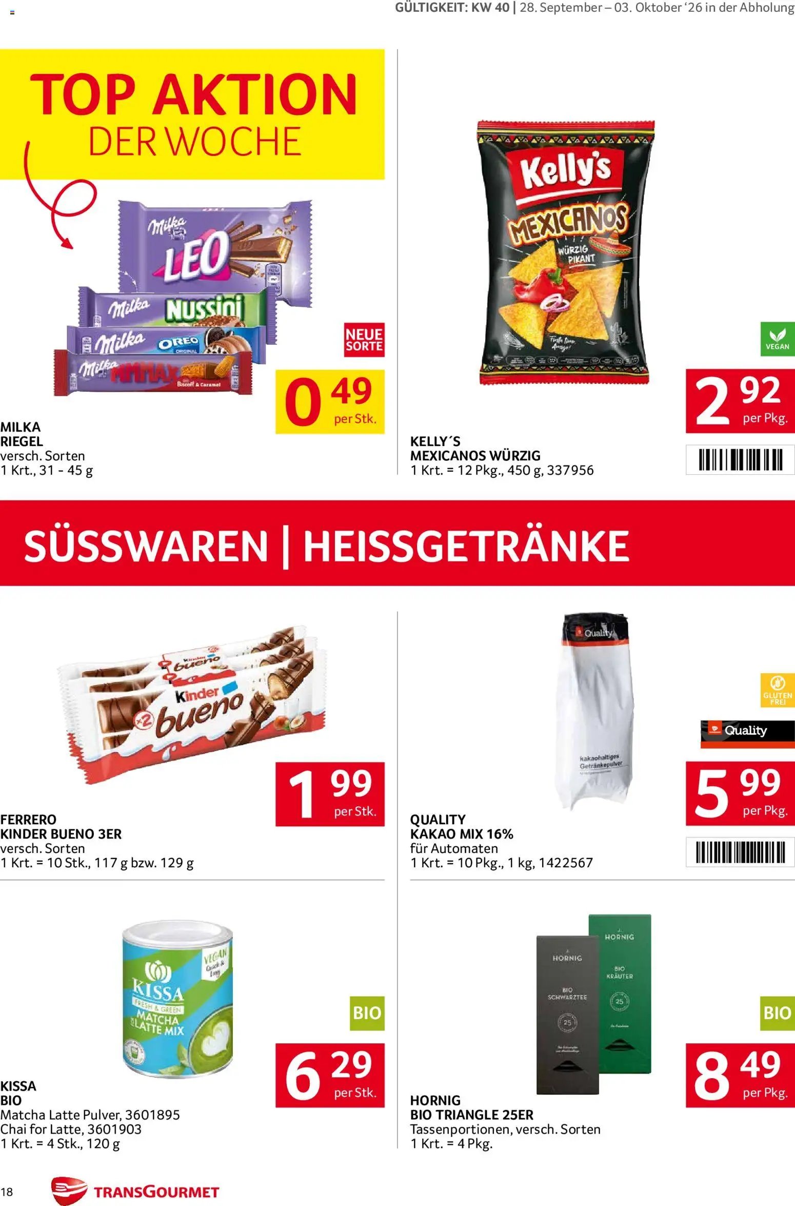 Transgourmet Flugblatt