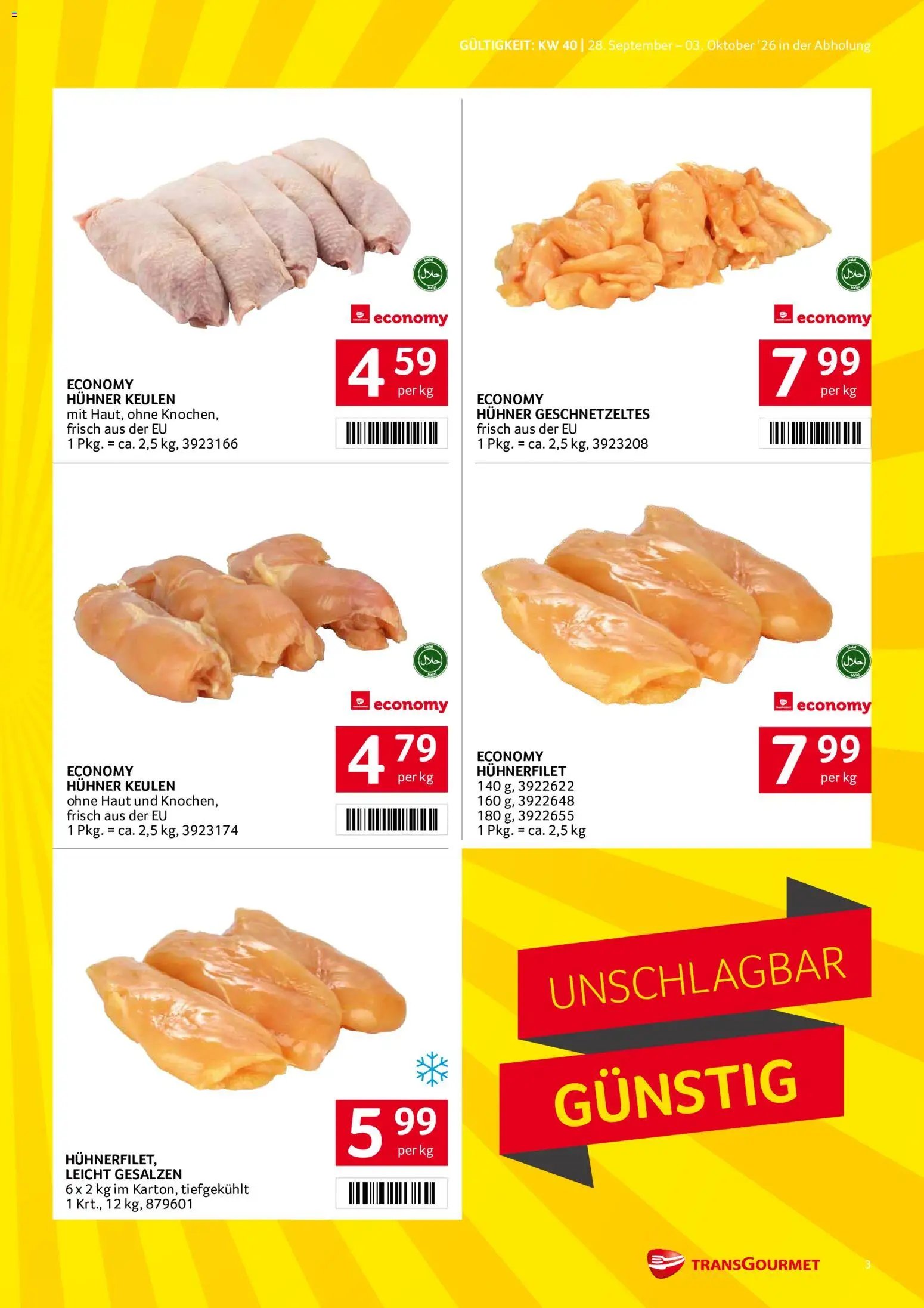 Transgourmet Flugblatt