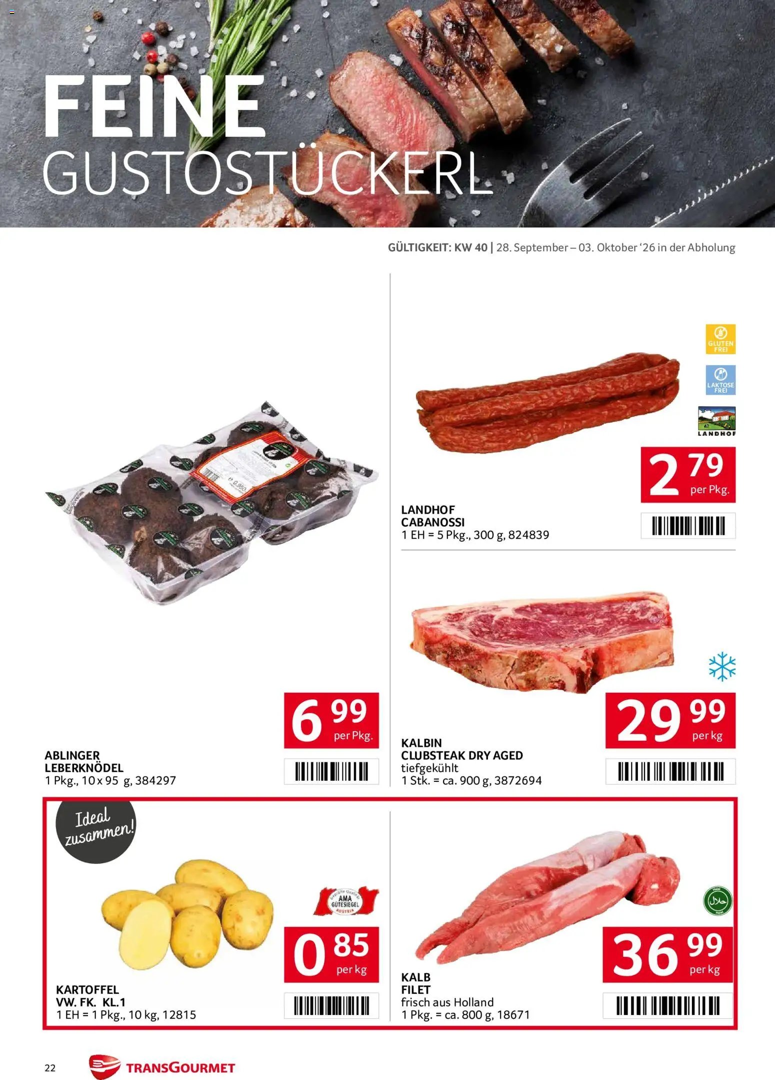 Transgourmet Flugblatt