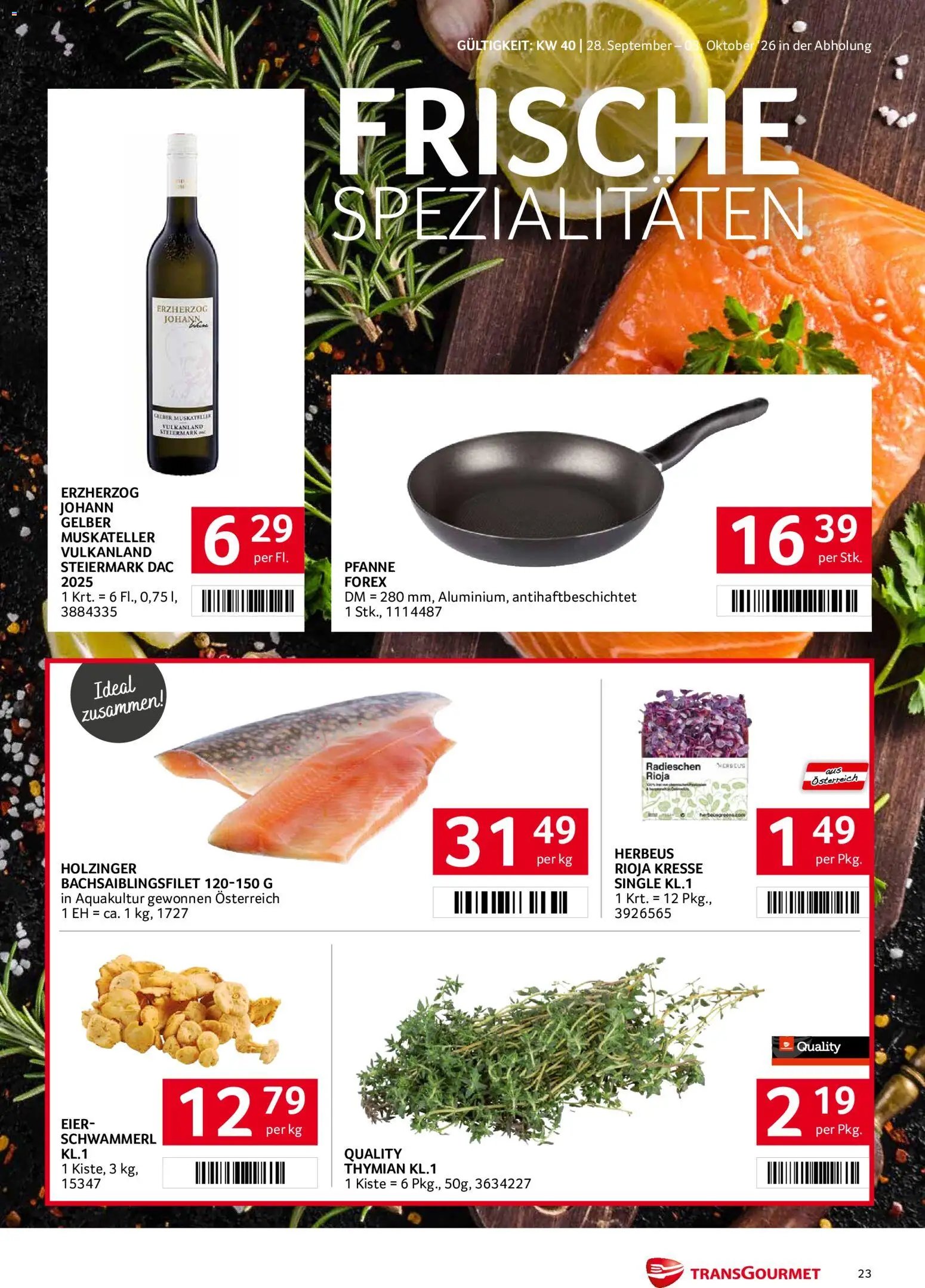 Transgourmet Flugblatt