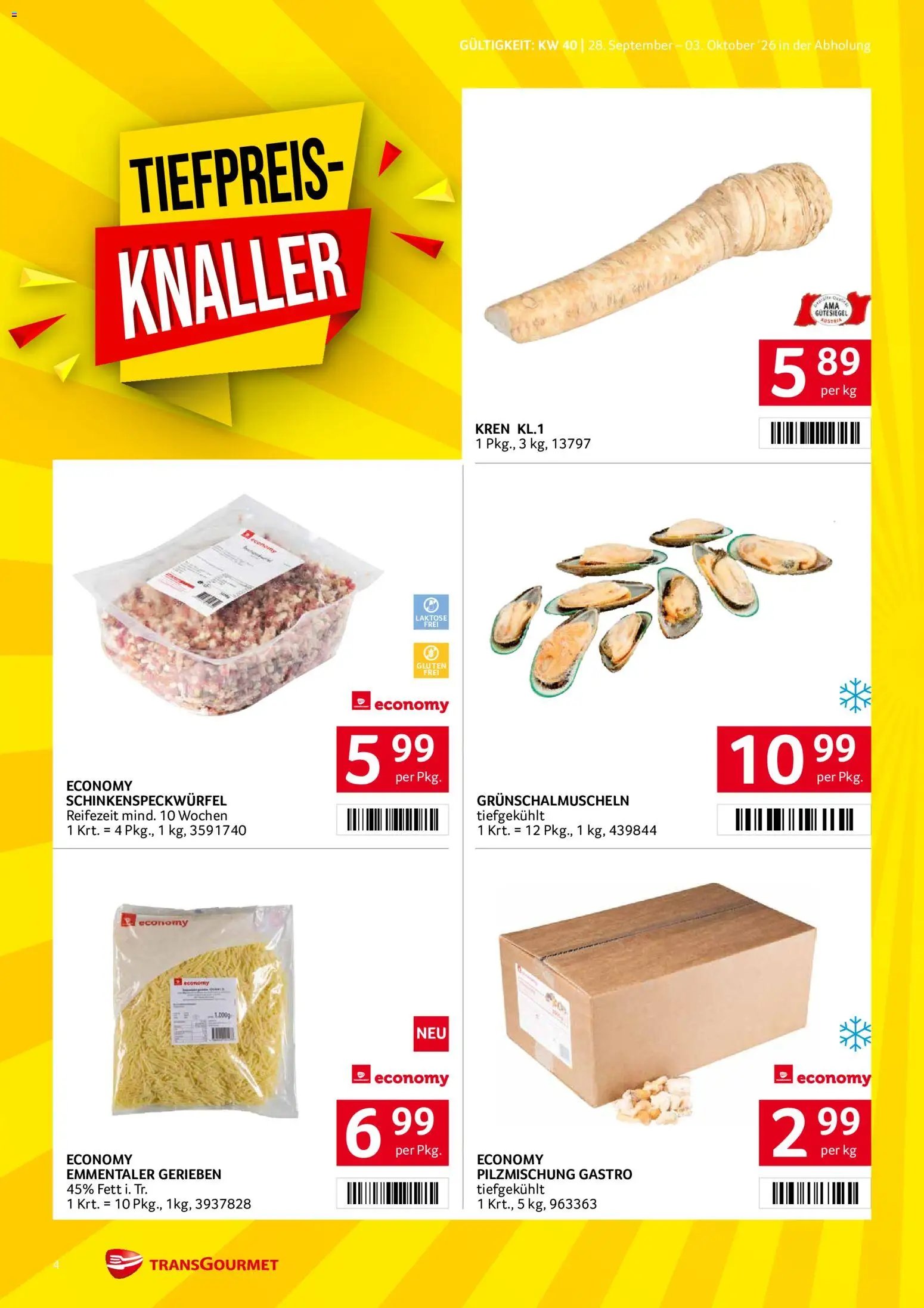 Transgourmet Flugblatt