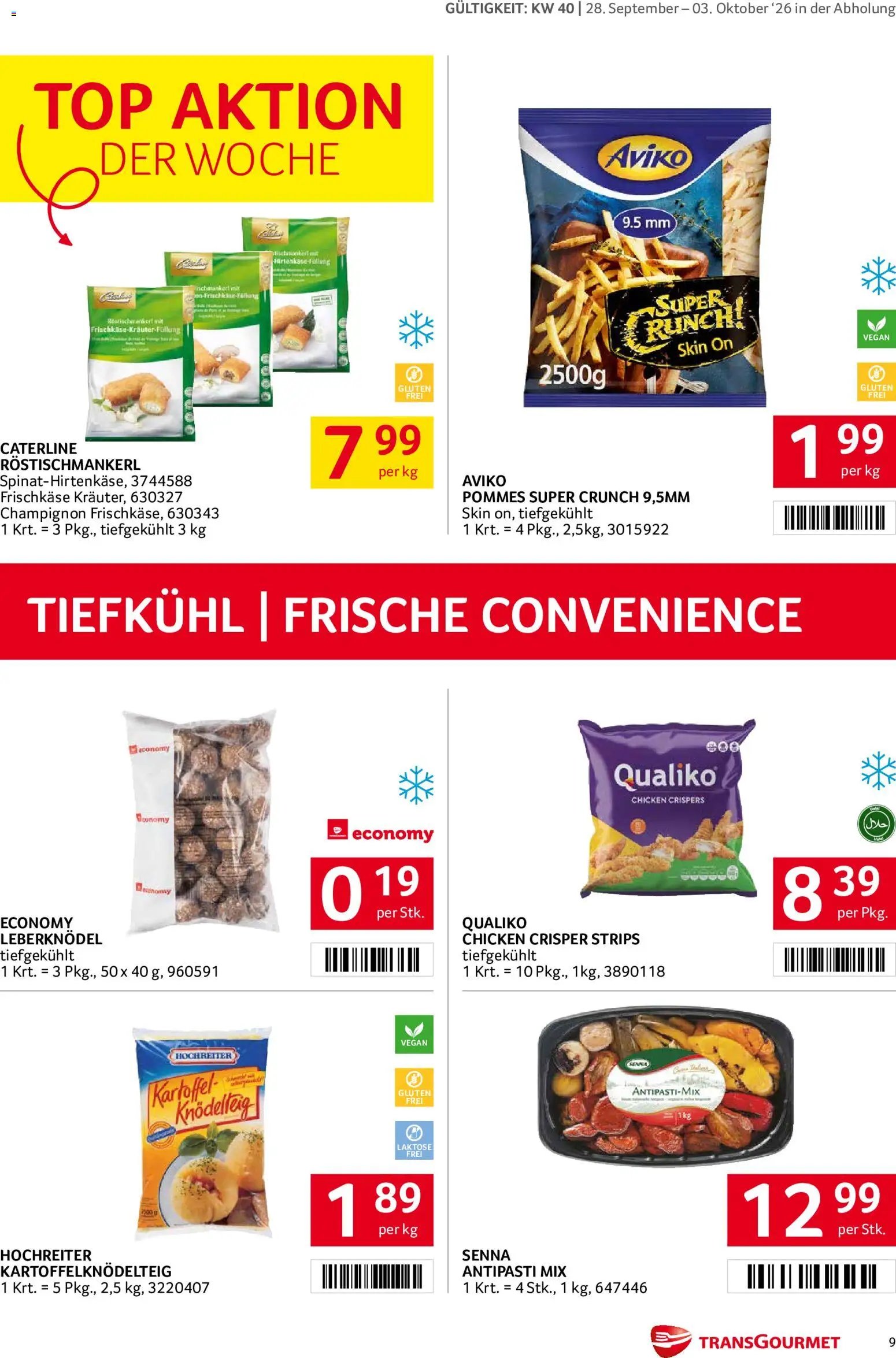 Transgourmet Flugblatt
