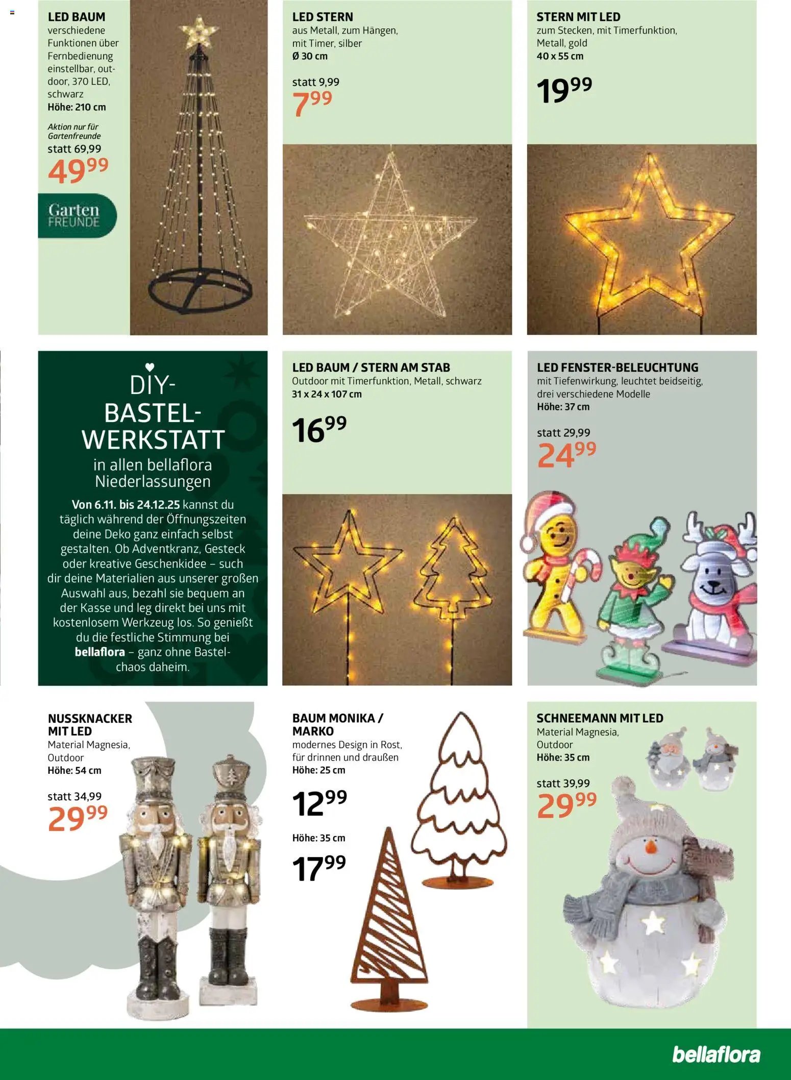 bellaflora Flugblatt