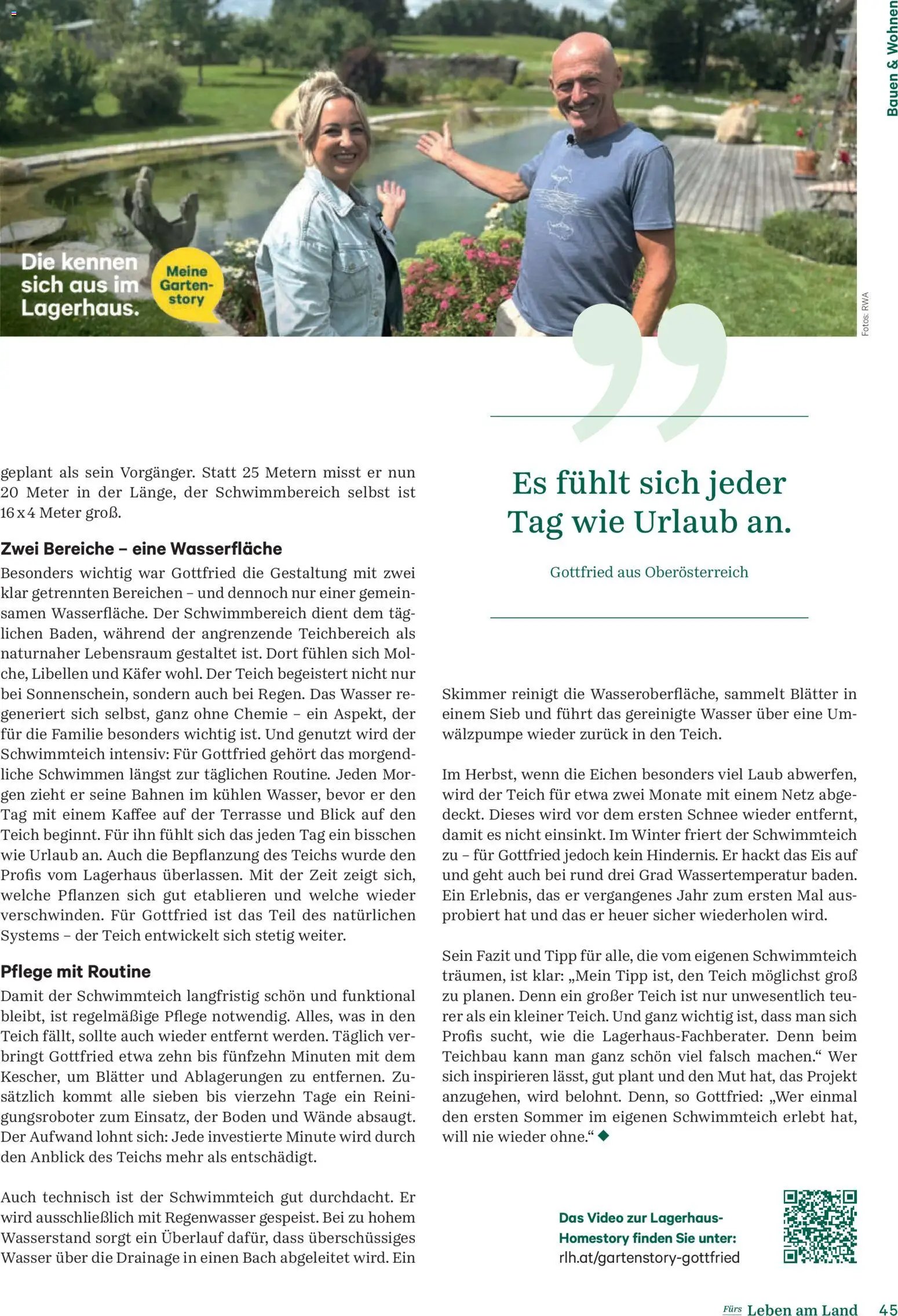 Lagerhaus Fürs Leben am Land