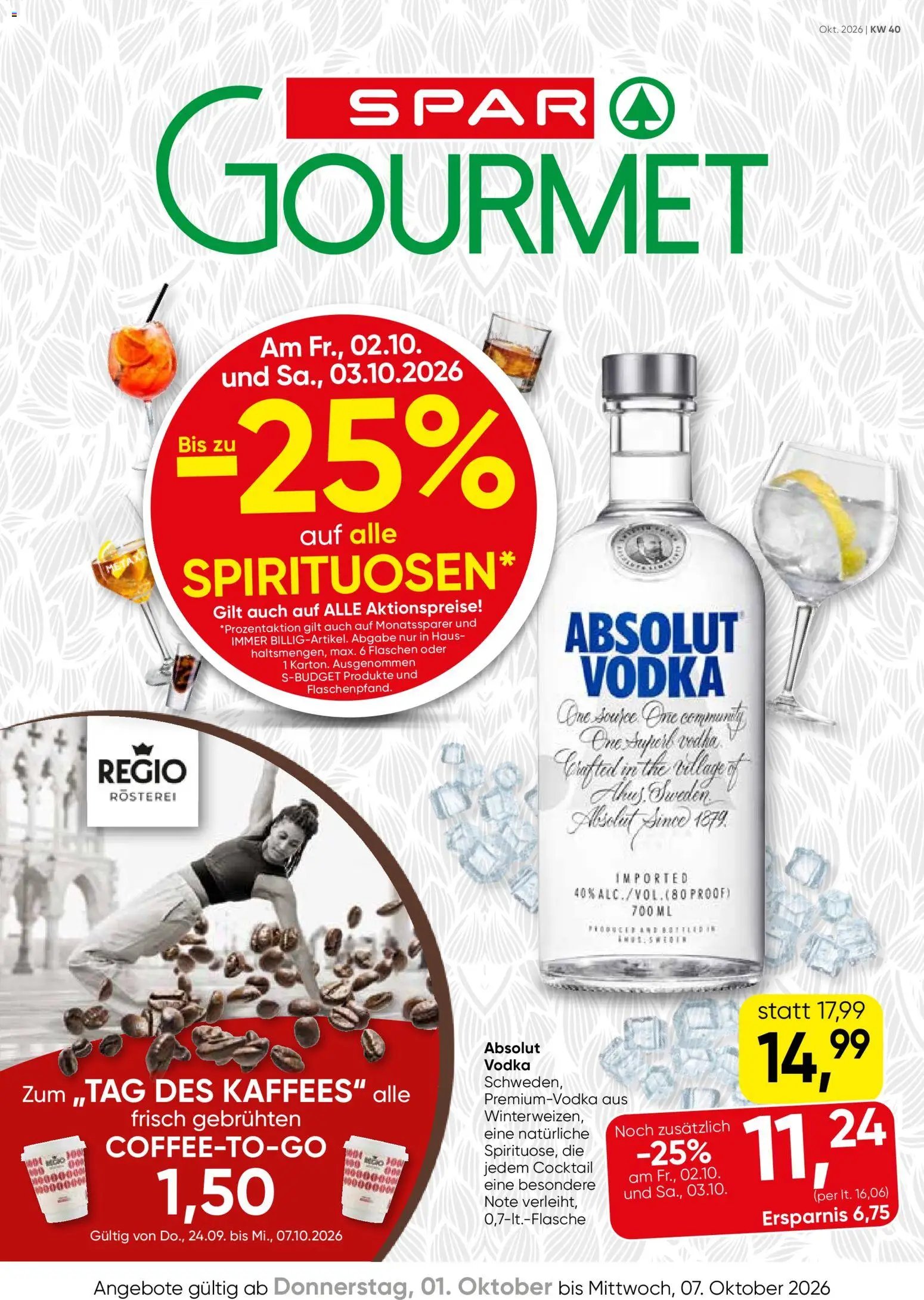 SPAR Gourmet Flugblatt