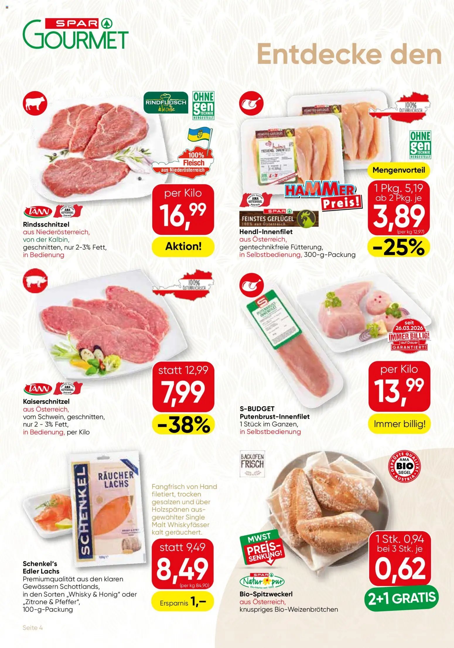 SPAR Gourmet Flugblatt