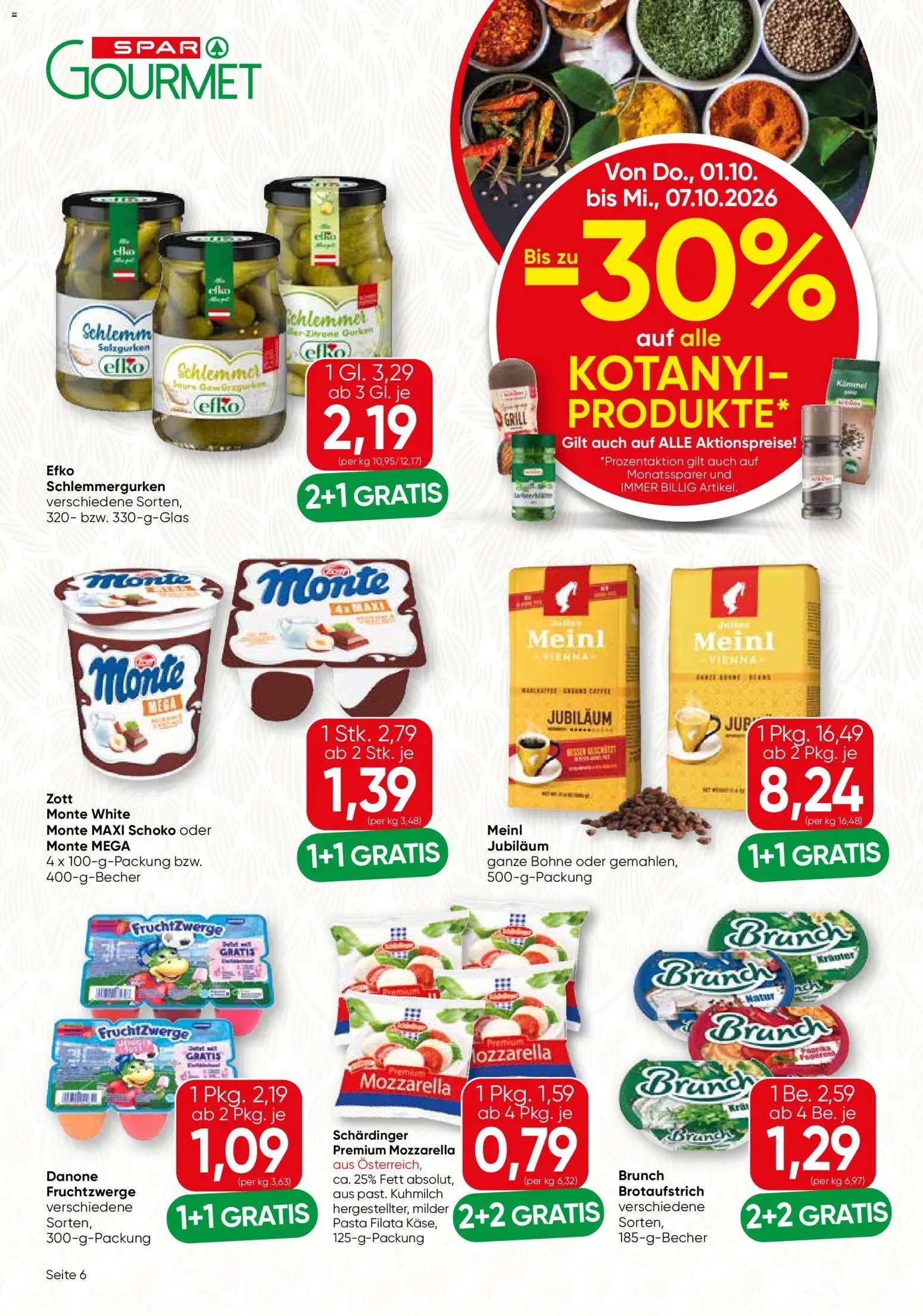 SPAR Gourmet Flugblatt