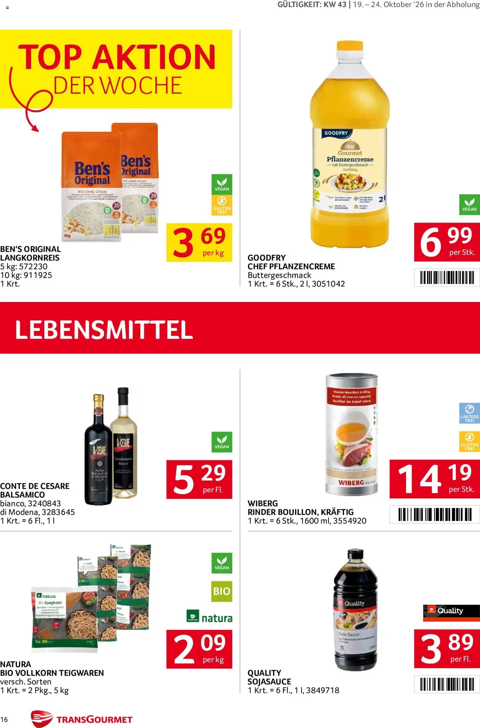 Transgourmet Broschüre