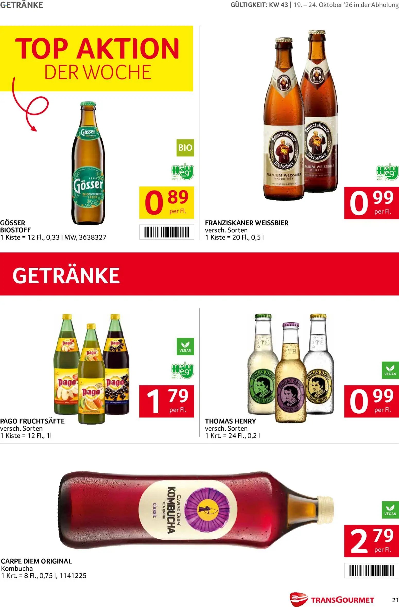 Transgourmet Broschüre