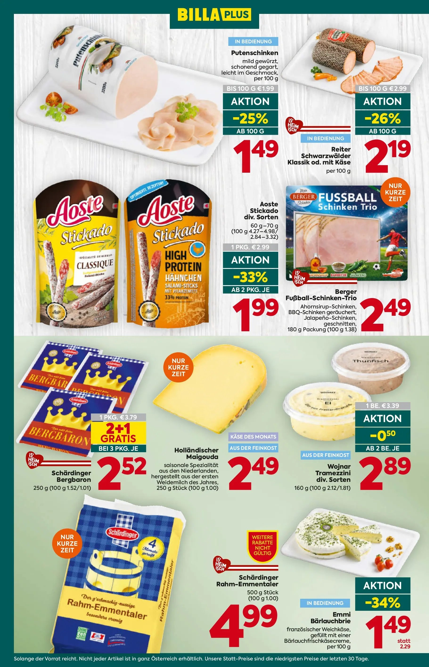Billa Plus Flugblatt - Steiermark