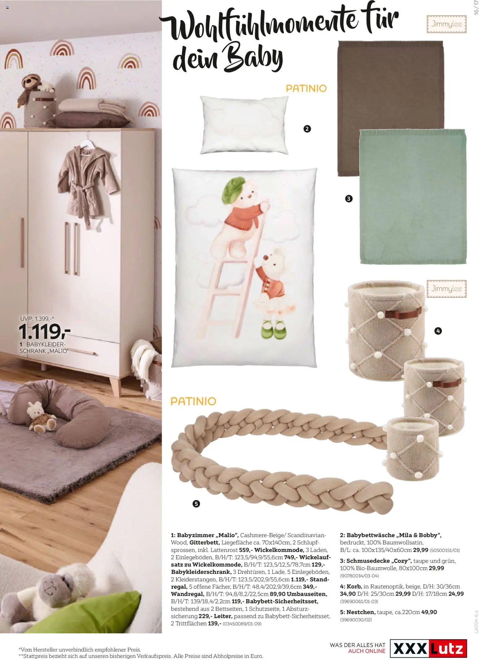 XXXLutz Babykatalog