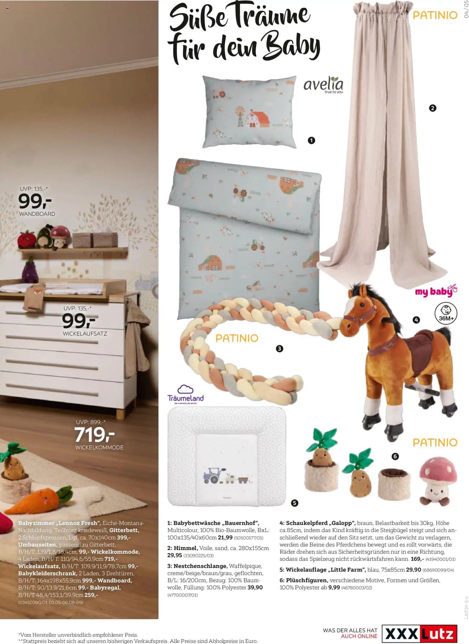 XXXLutz Babykatalog