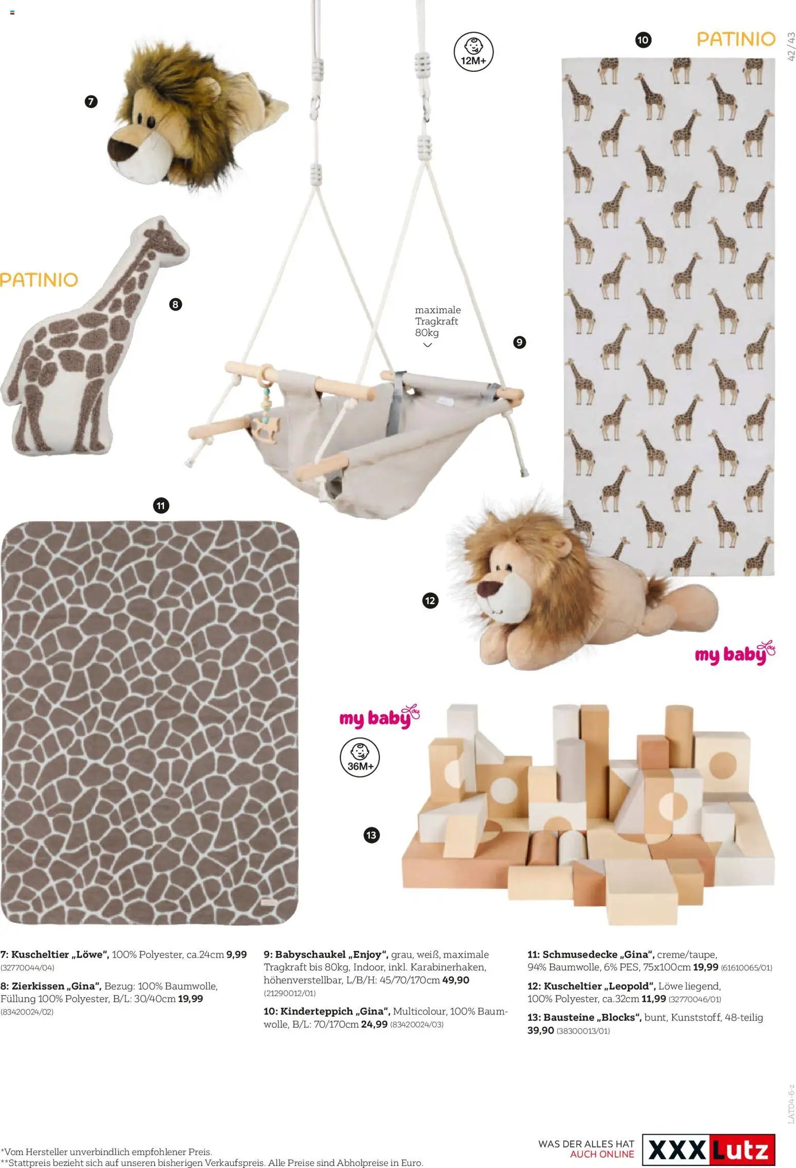 XXXLutz Babykatalog