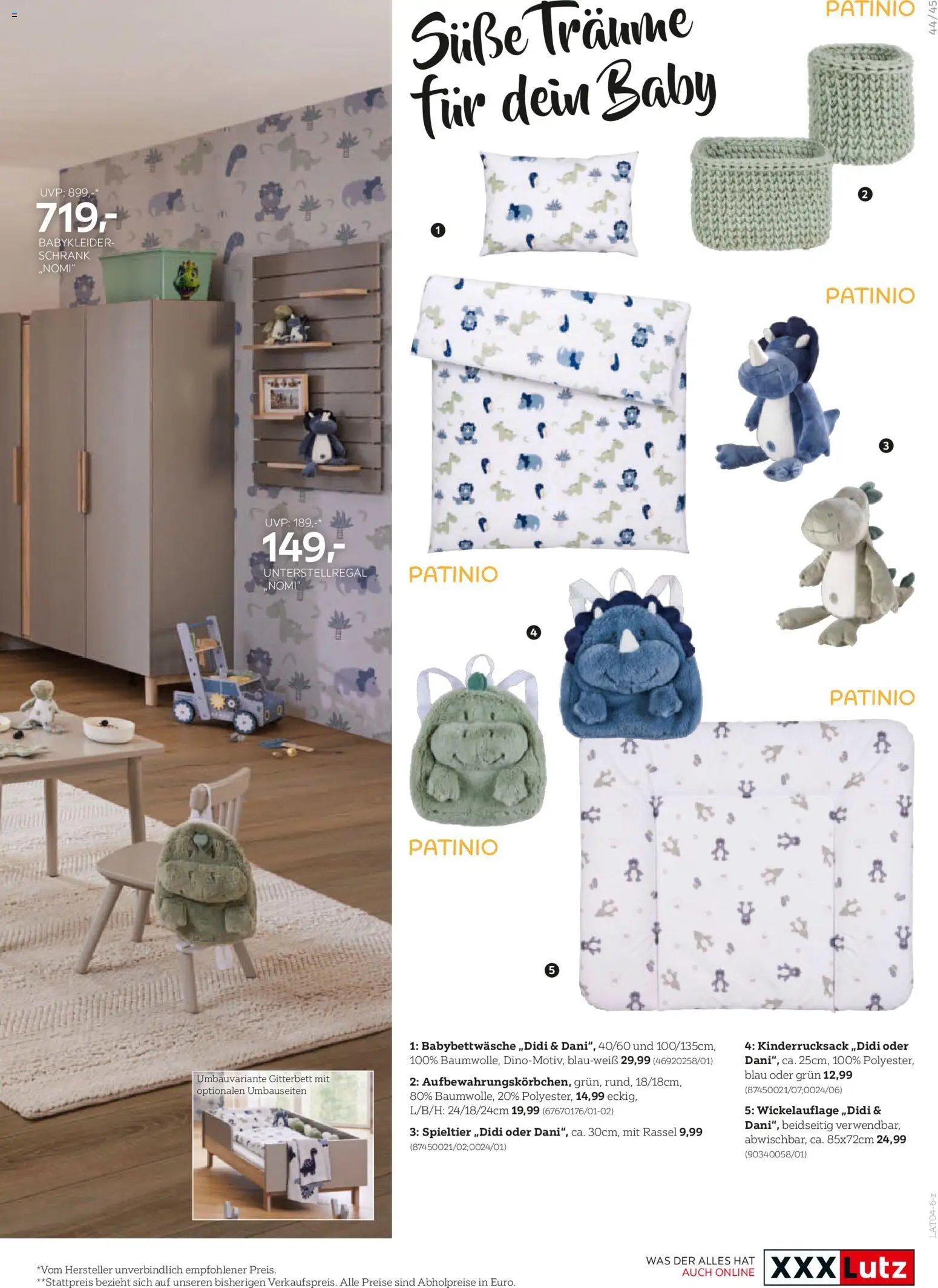 XXXLutz Babykatalog