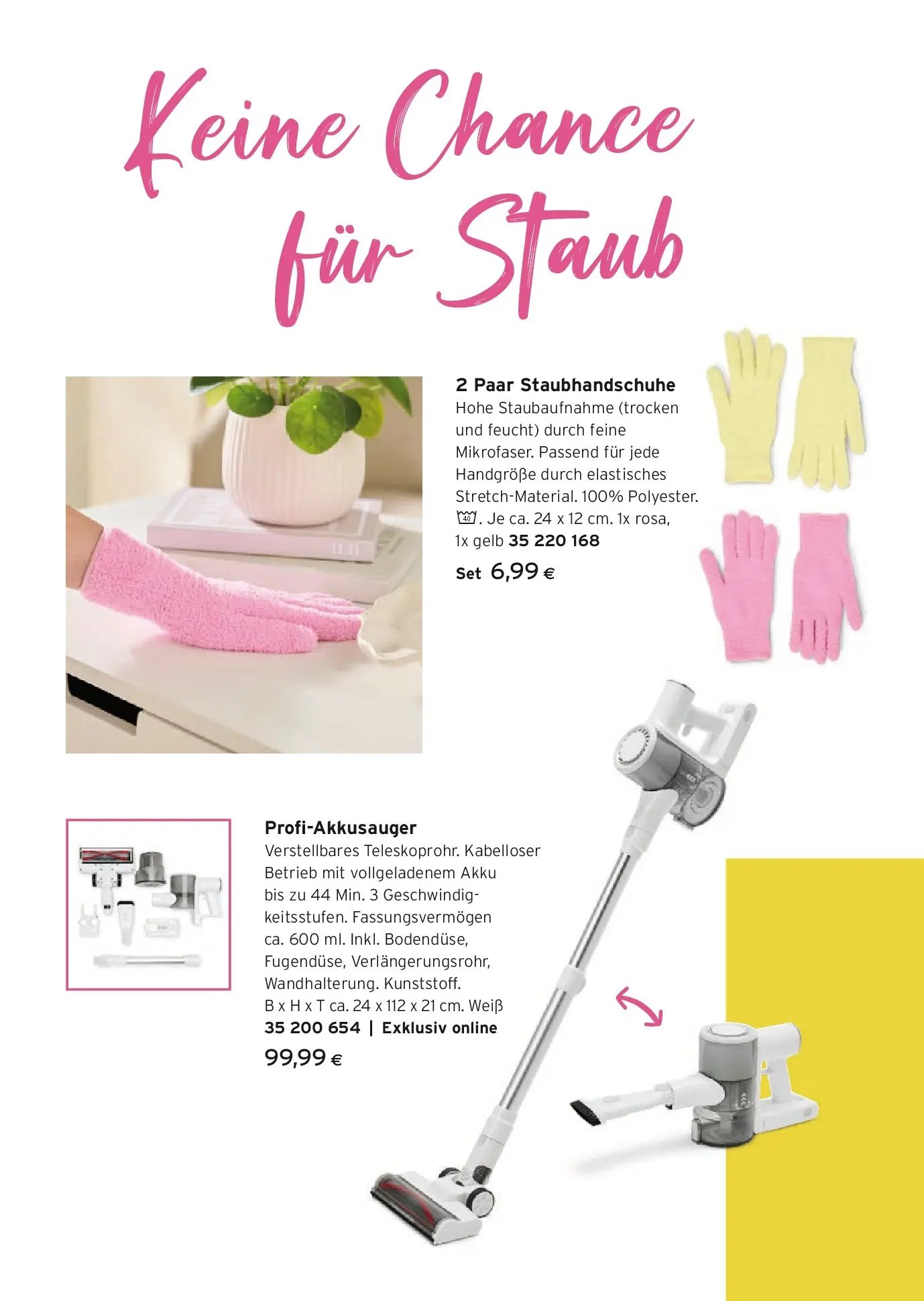 Tchibo Eduscho - Tchibo: Einfach putzig