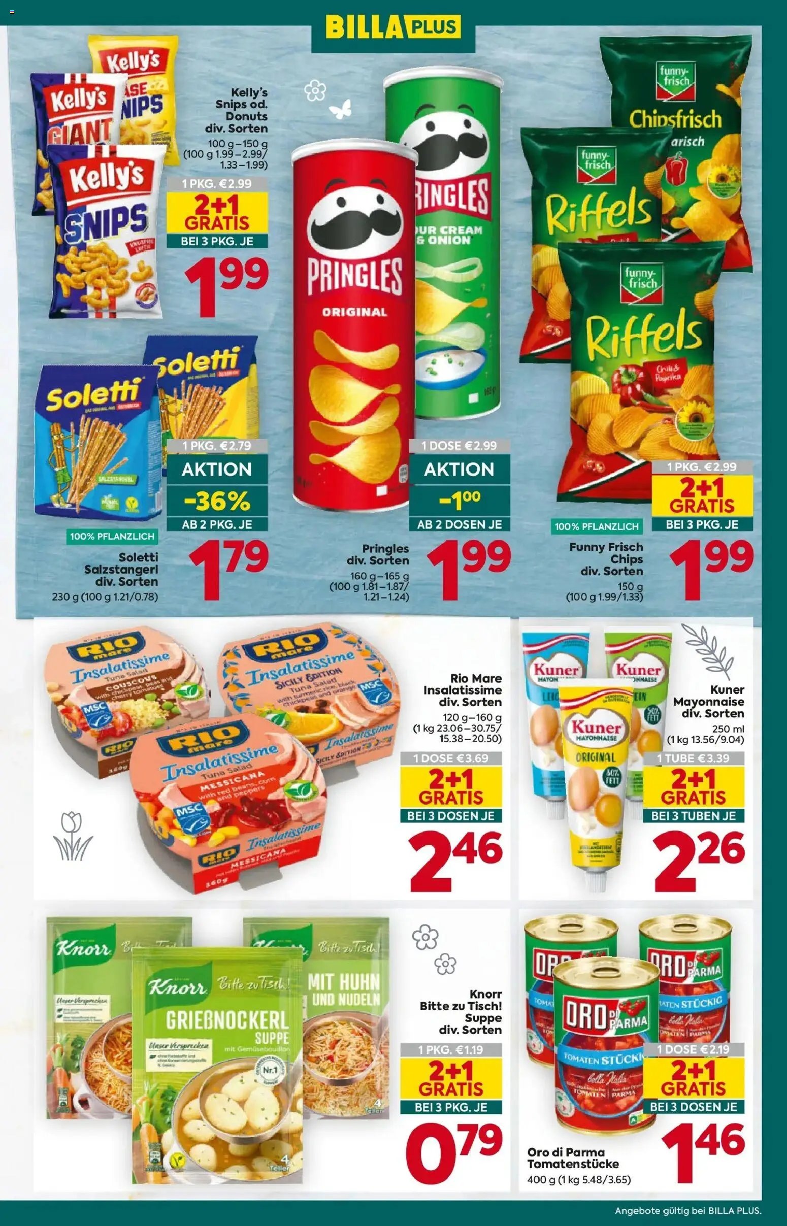 Billa Plus Flugblatt - Burgenland