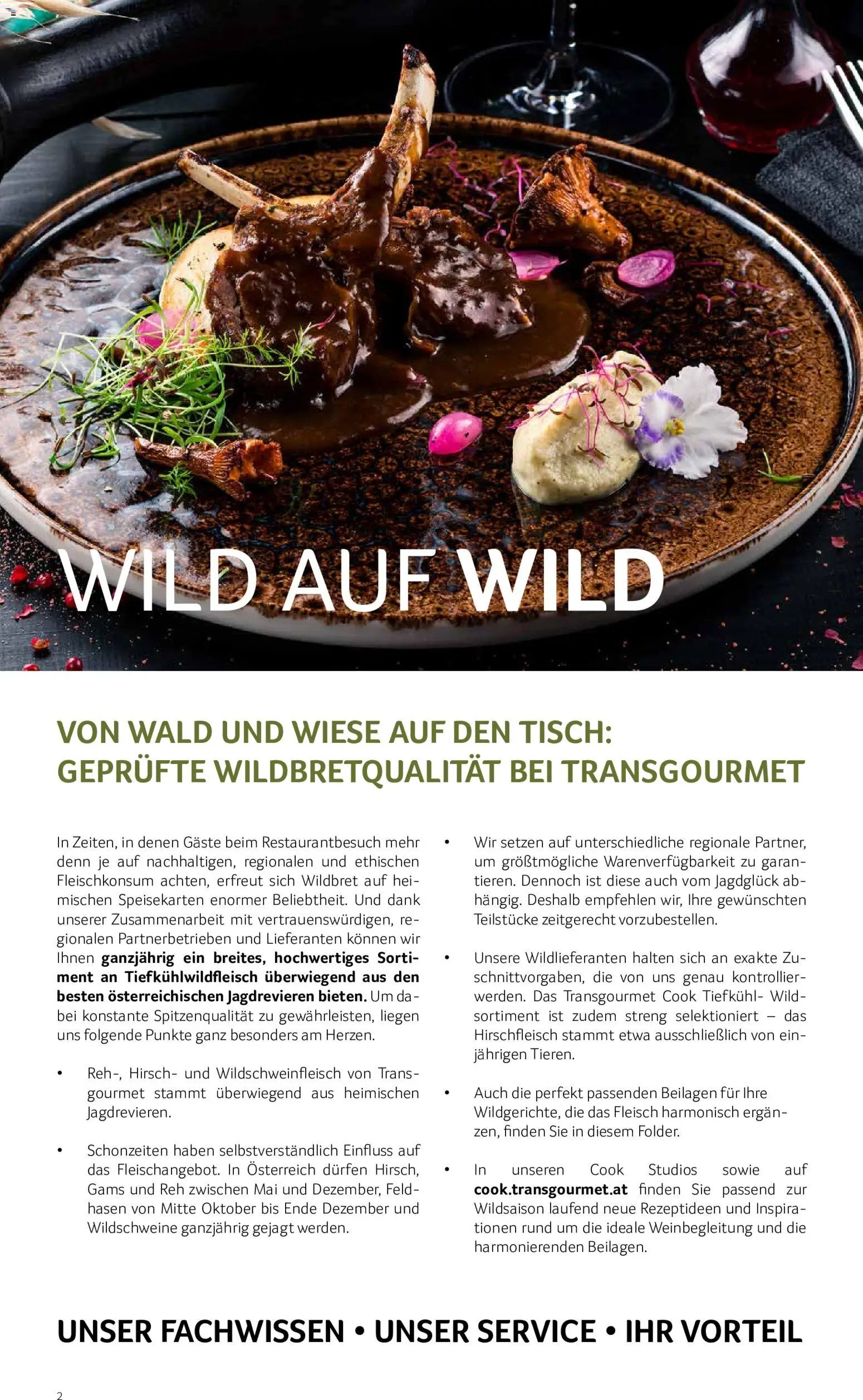Transgourmet Alles für den Wildgenuss