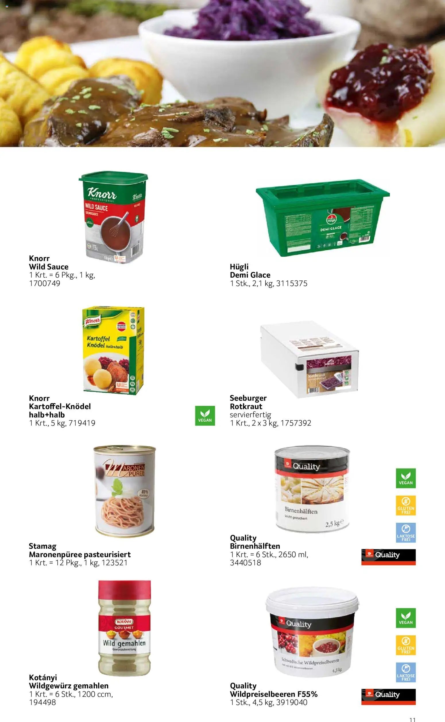 Transgourmet Alles für den Wildgenuss