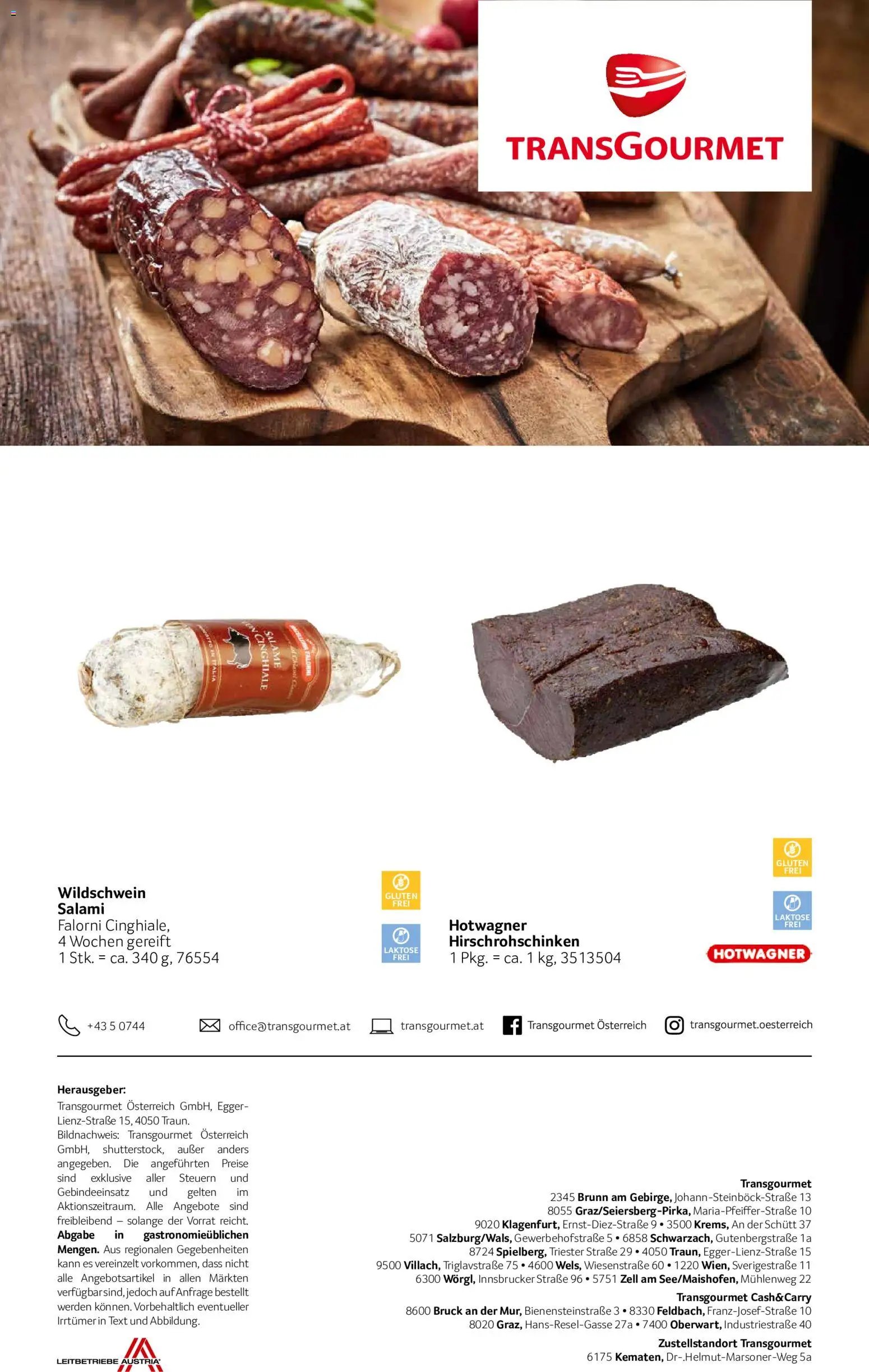 Transgourmet Alles für den Wildgenuss