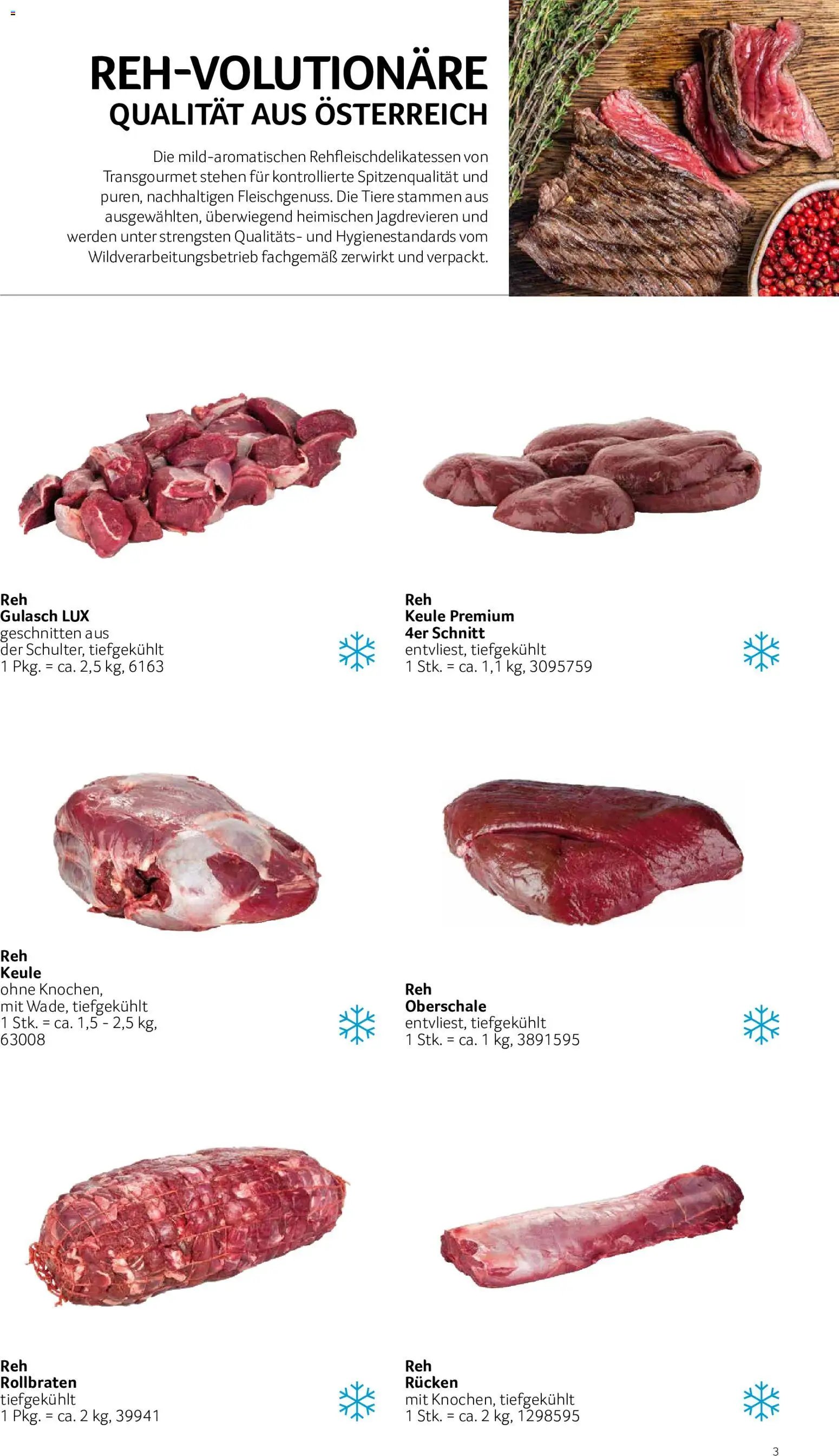 Transgourmet Alles für den Wildgenuss