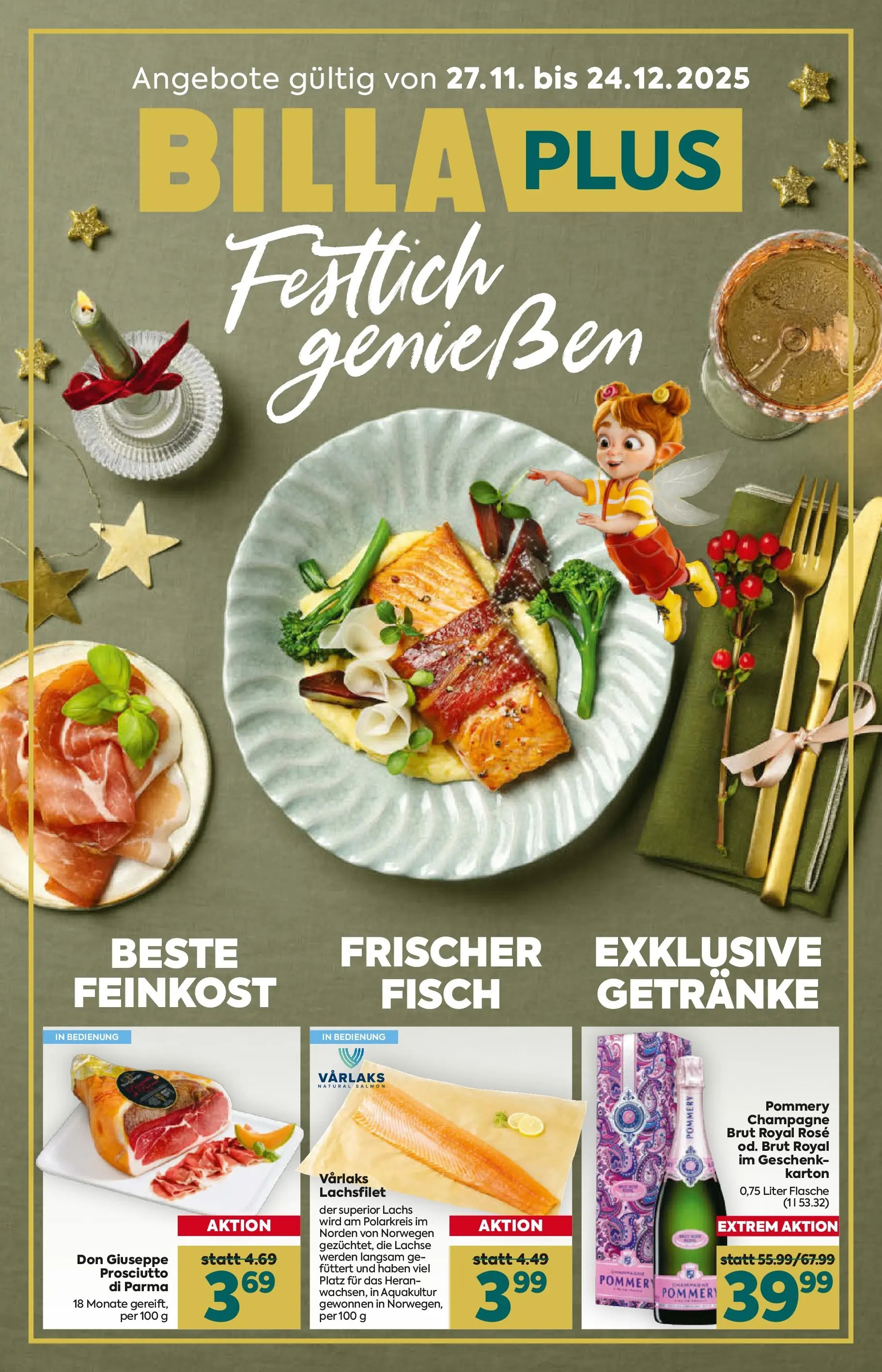 Billa Plus - Festlich genießen