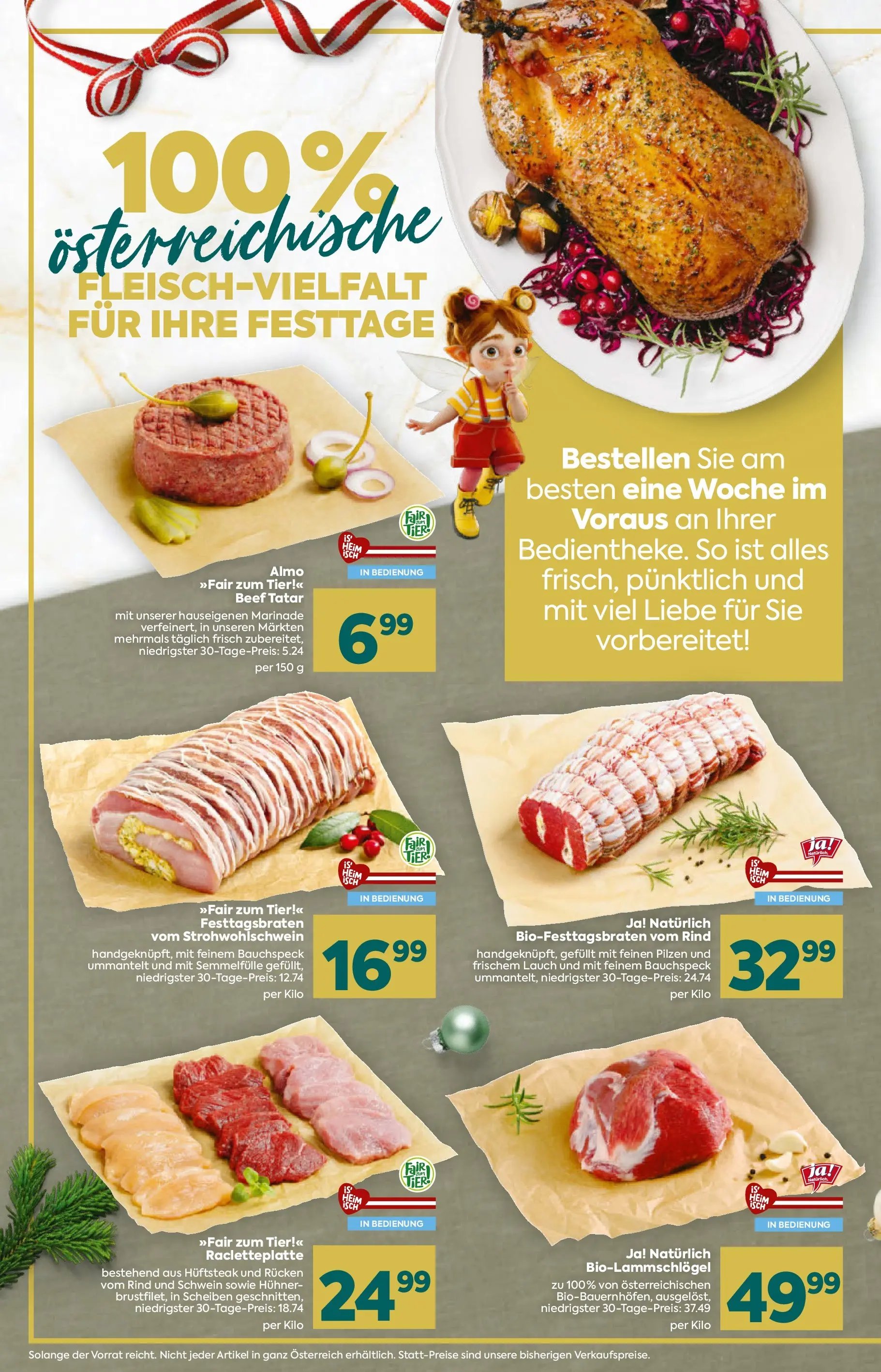 Billa Plus - Festlich genießen