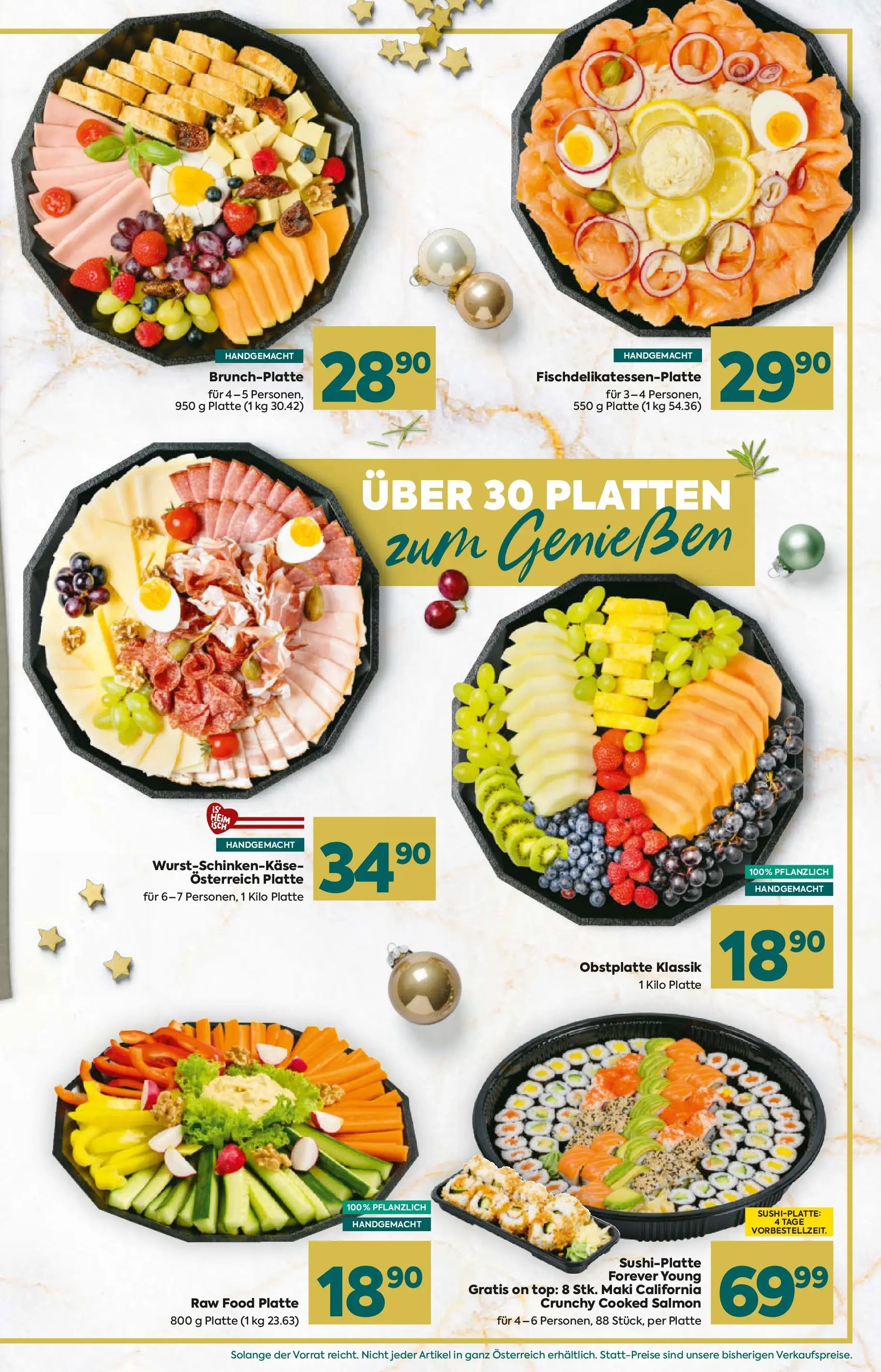 Billa Plus - Festlich genießen