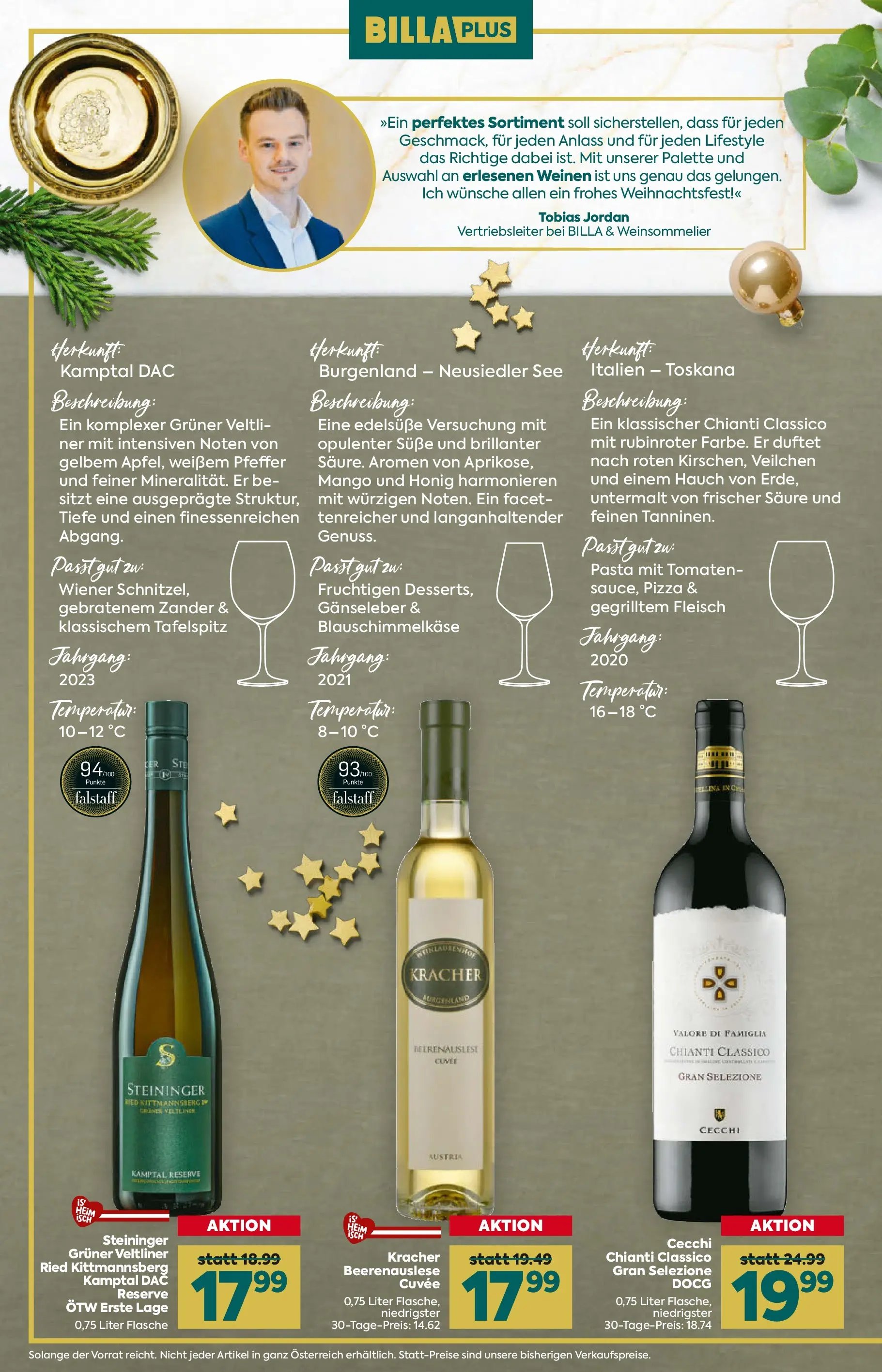 Billa Plus - Festlich genießen