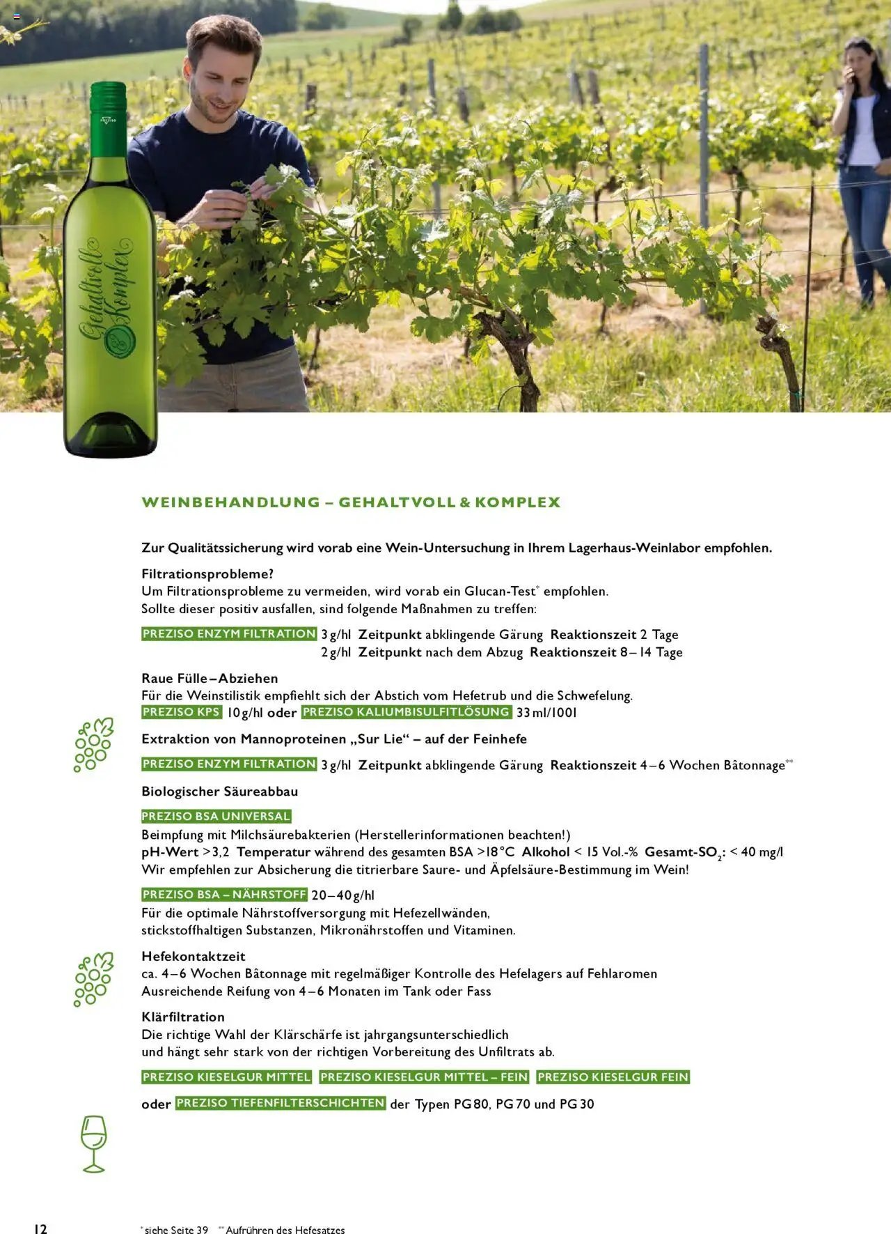 Lagerhaus Preziso Handbuch