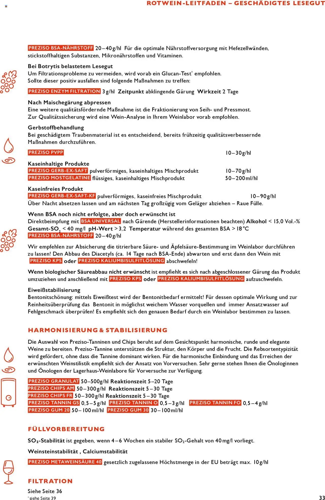 Lagerhaus Preziso Handbuch