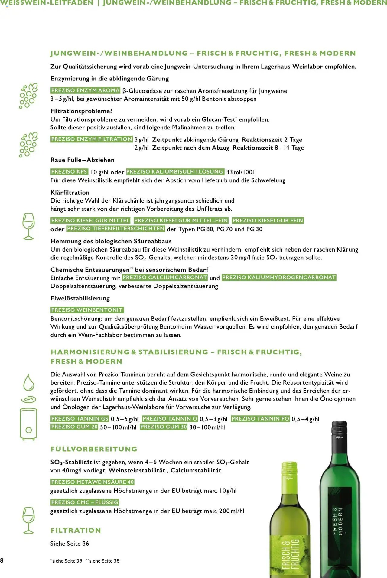 Lagerhaus Preziso Handbuch