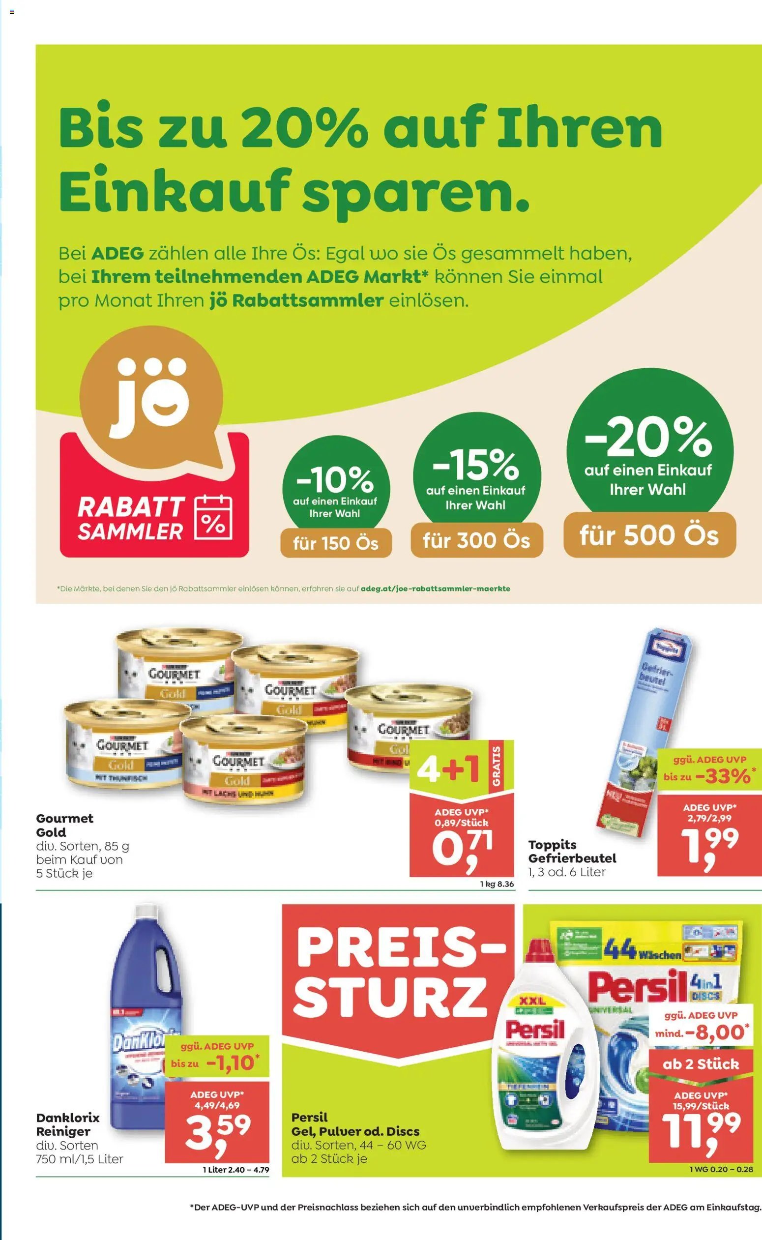 ADEG Flugblatt