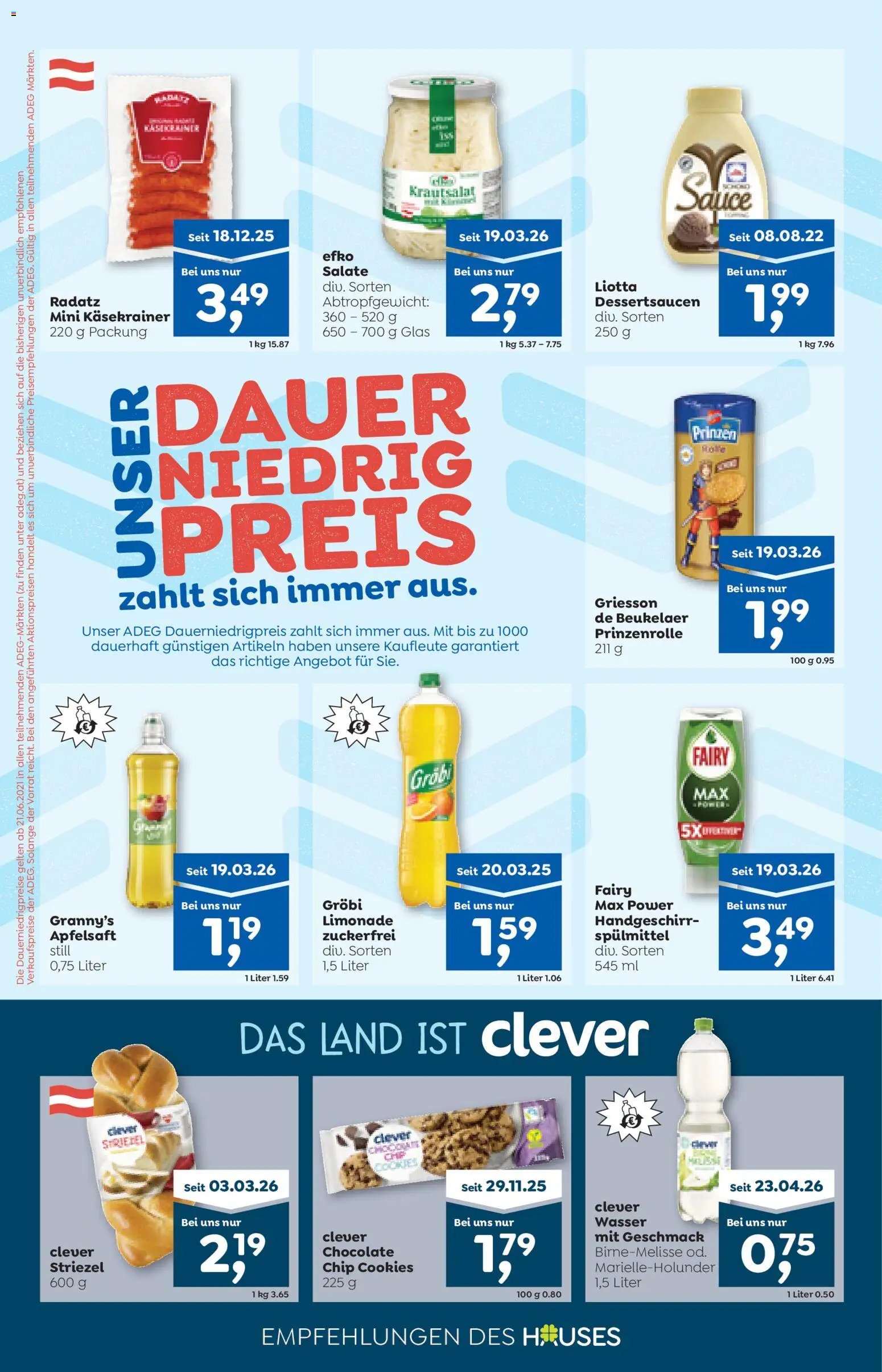 ADEG Flugblatt
