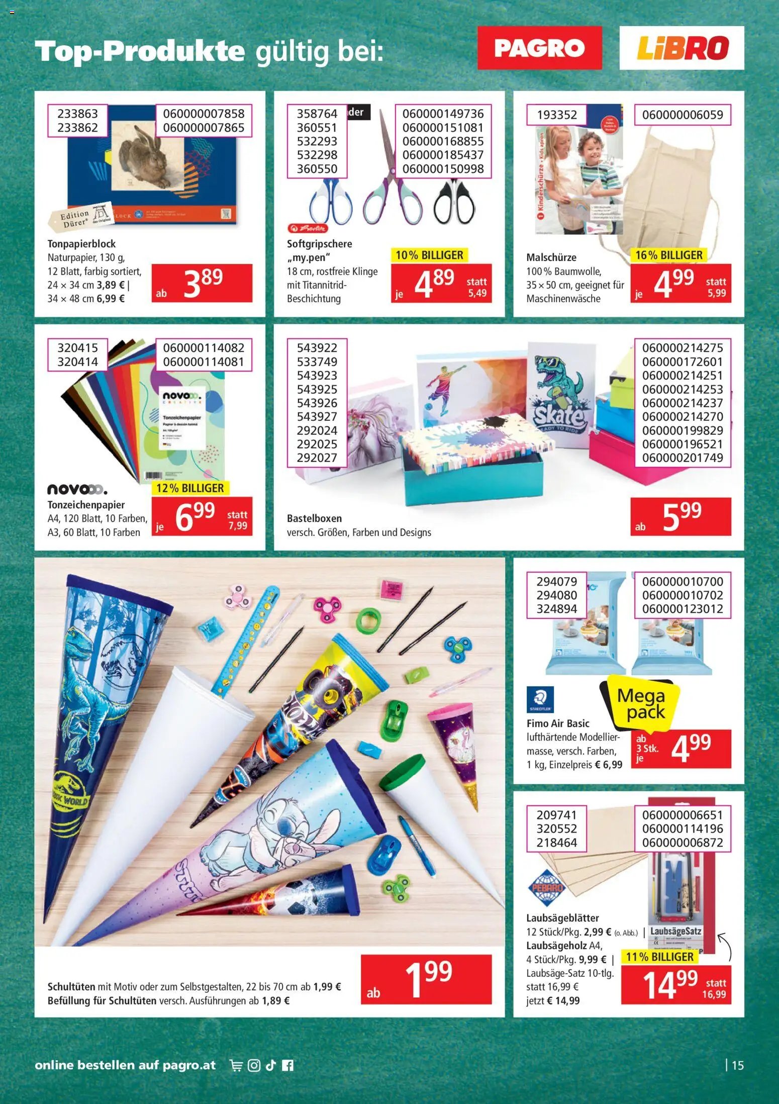 Pagro-Diskont Flugblatt