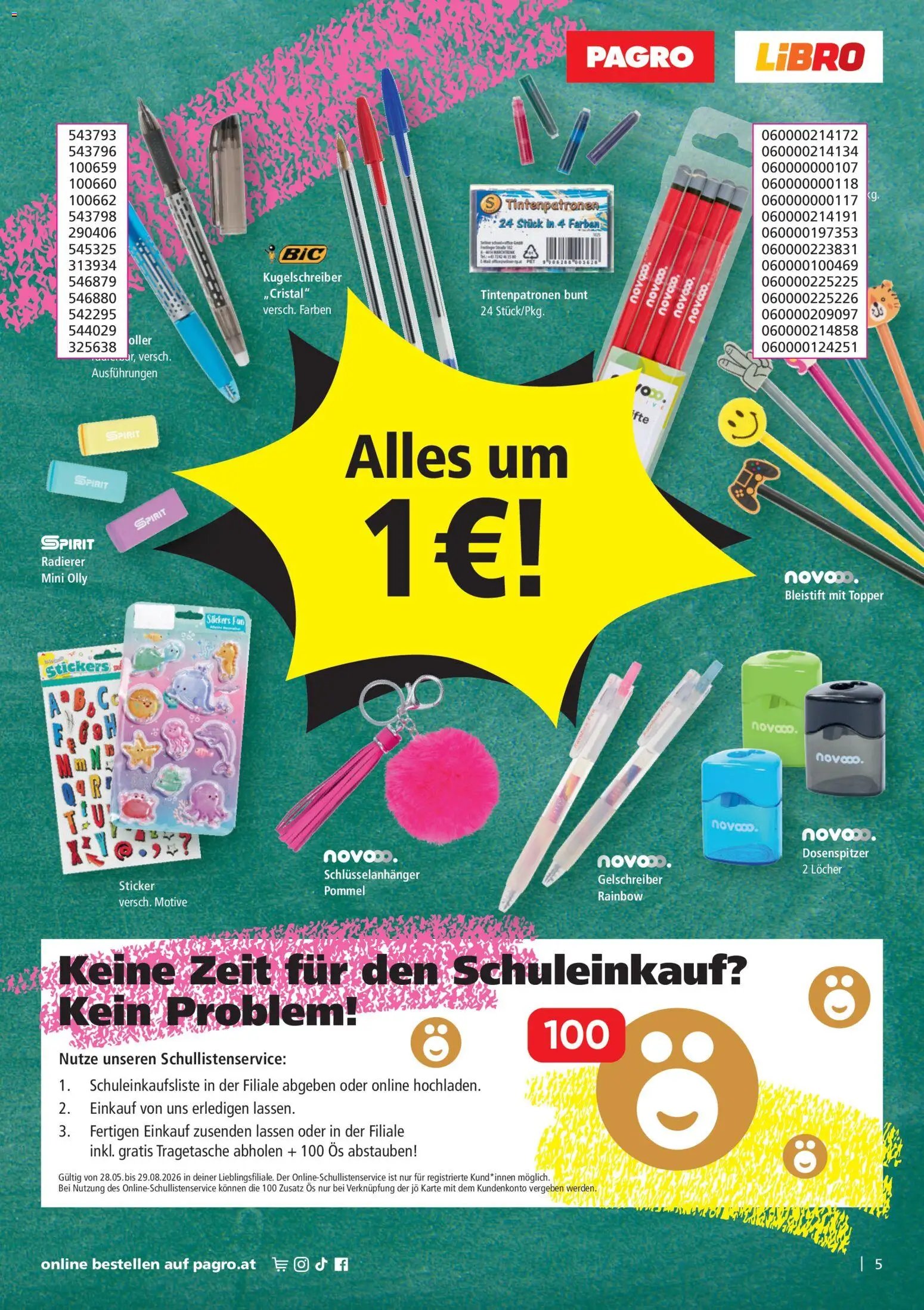 Pagro-Diskont Flugblatt
