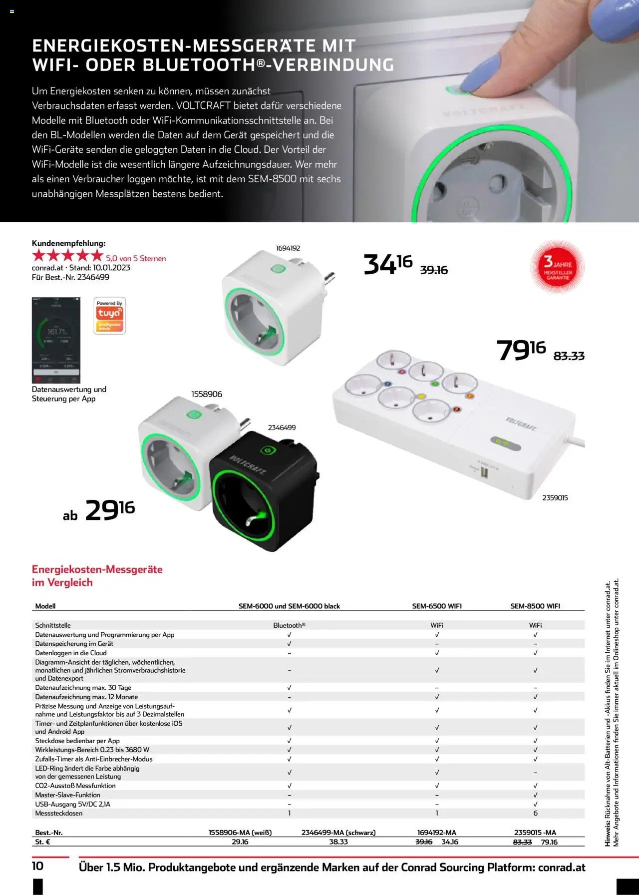 Conrad Voltcraft News