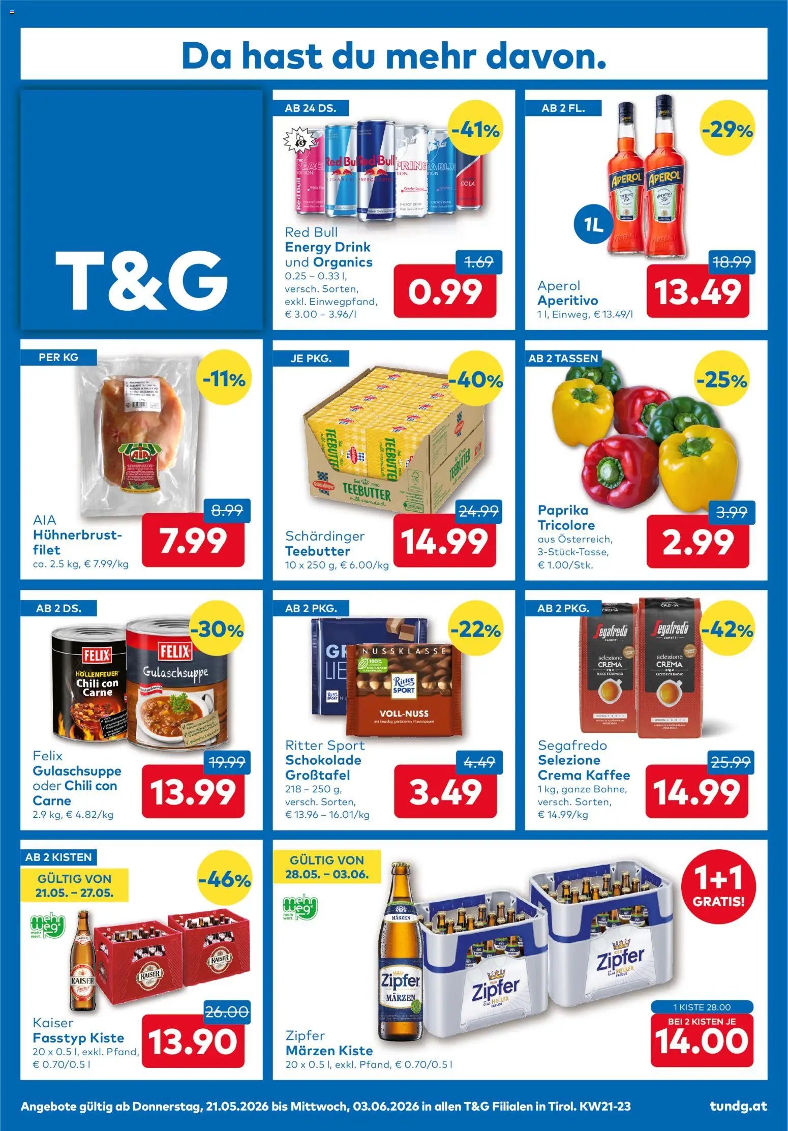 T&G Flugblatt