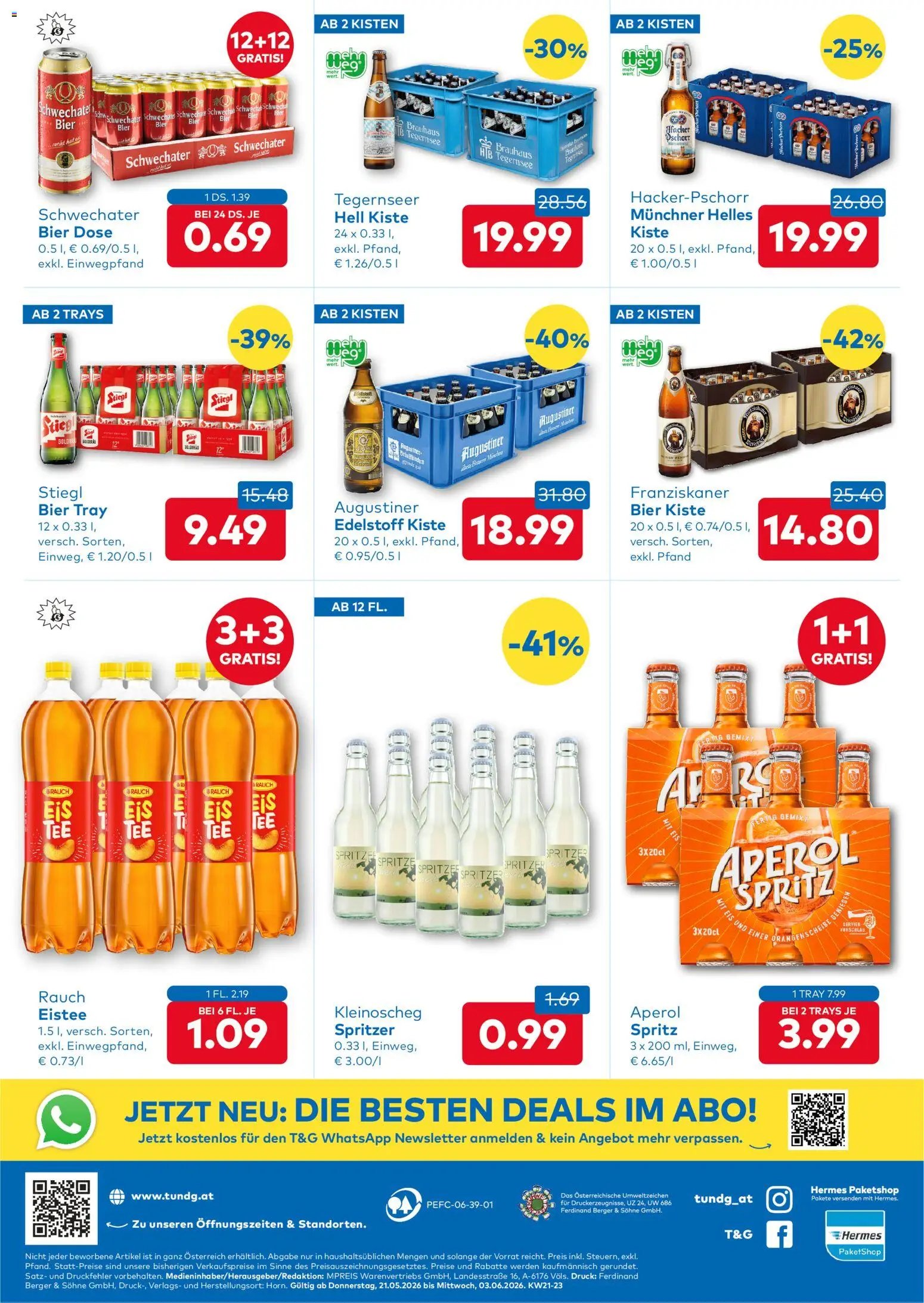 T&G Flugblatt